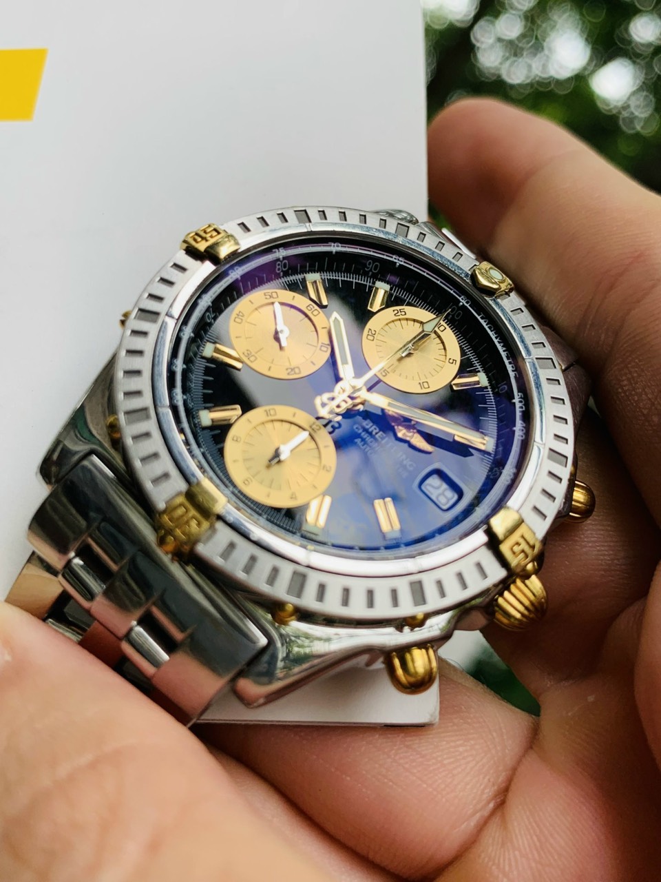 Ảnh 5 của [Deal HIẾM] Breitling Chronomat Chronograph B13352 39MM SIÊU HIẾM