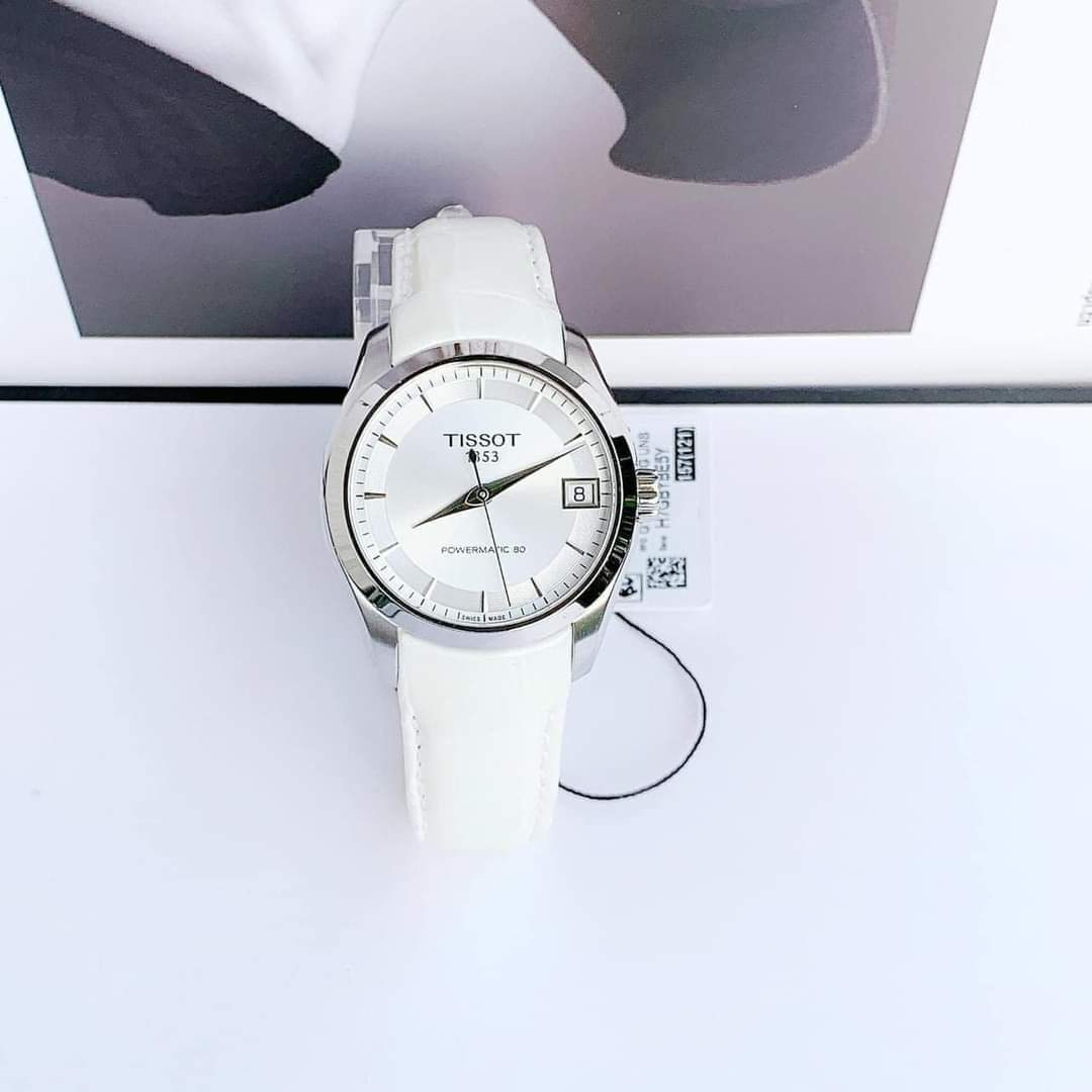 (ĐỒNG HỒ NỮ) Tissot Automatic T035.207.16.011.00 Couturier Powermatic 80 32mm