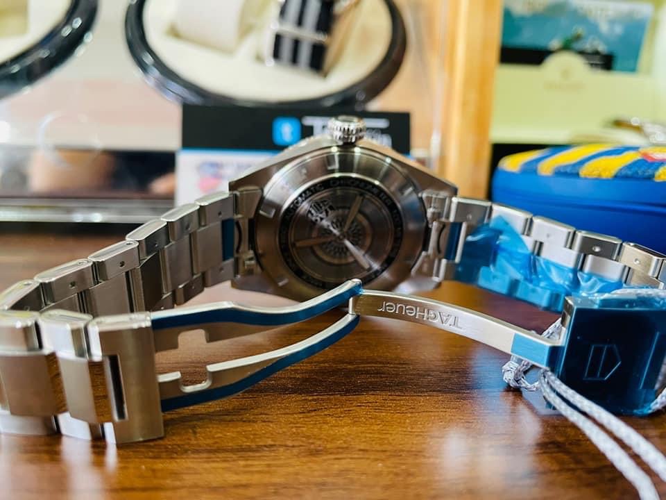 Ảnh 5 của [DEAL LƯỚT] TAG HEUER Autavia Automatic Smoky Blue Dial Watch WBE5116.EB0173 Đa Năng-Chất Ngất (SIÊU LƯỚT)