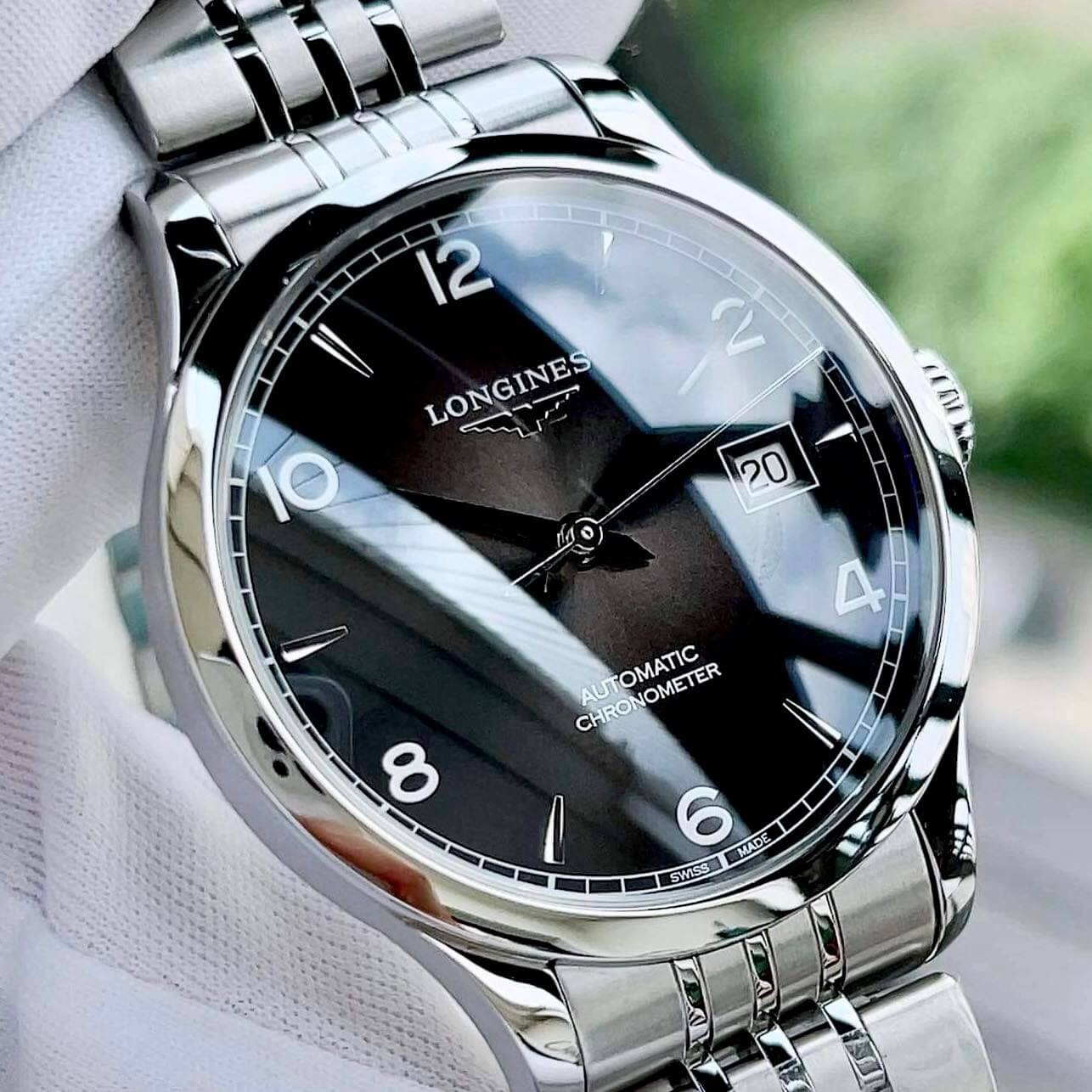 (ĐỒNG HỒ NAM) (New) LONGINES RECORD COLLECTION L2.820.4.56.6 L28204566 38.5mm
