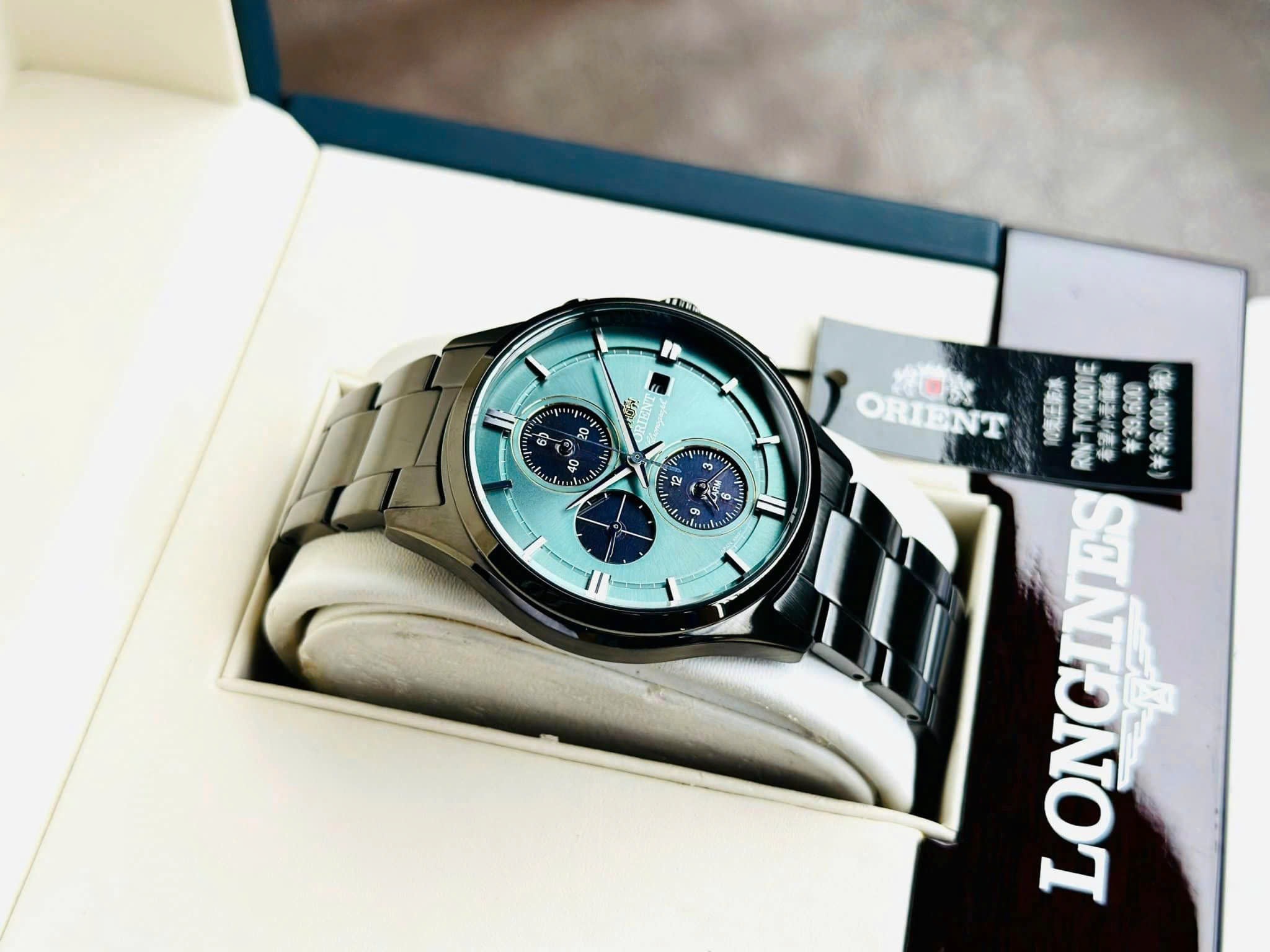 Ảnh 3 của (ĐỒNG HỒ NAM) Orient Solar RN-TY0001E Contemporary Chronograph - Đồng Hồ Nam ( RNTY0001E )