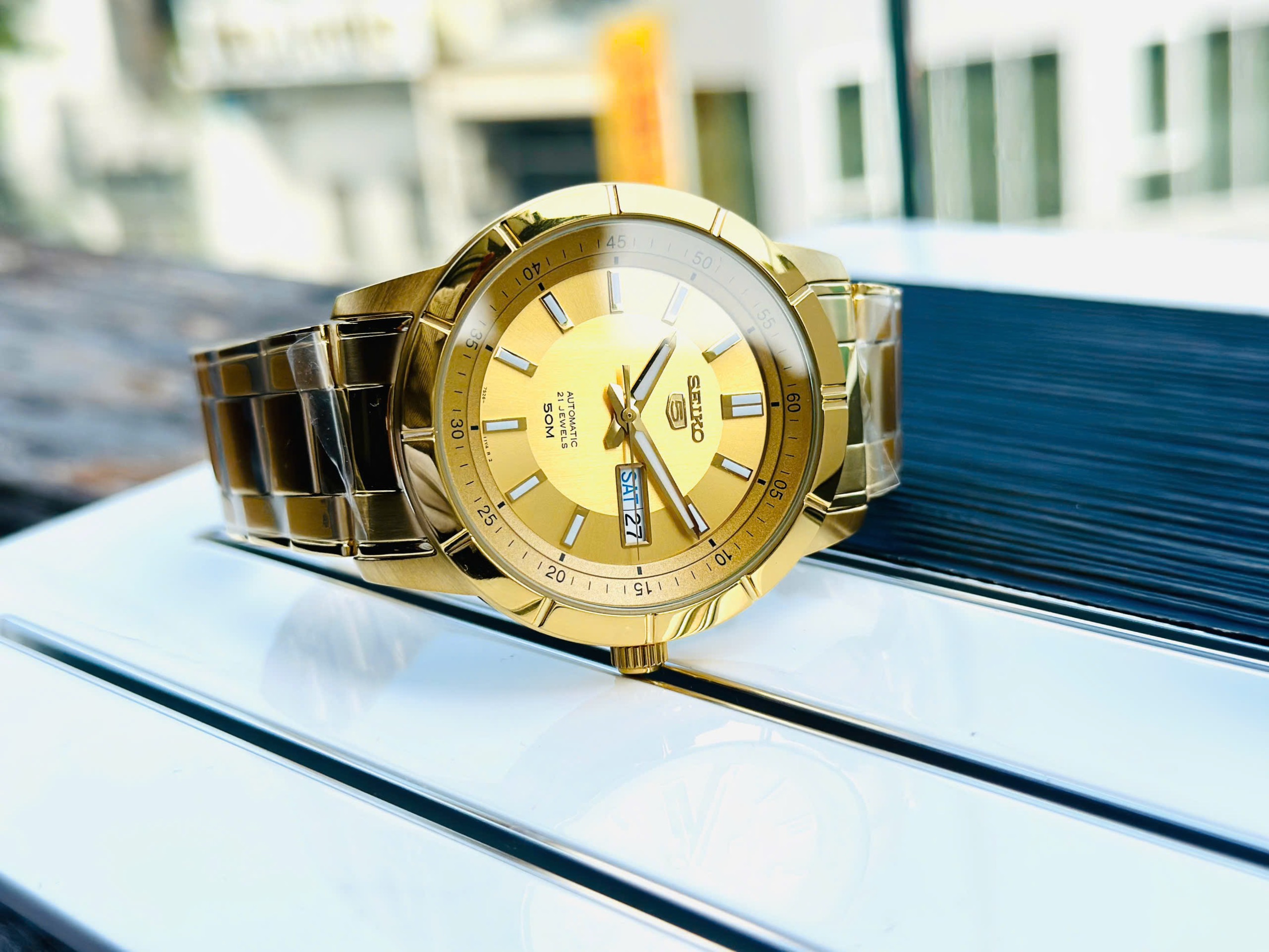 Ảnh 4 của (ĐỒNG HỒ NAM) Seiko 5 Japan Automatic SNKN62K1 ( SNKN62 )
