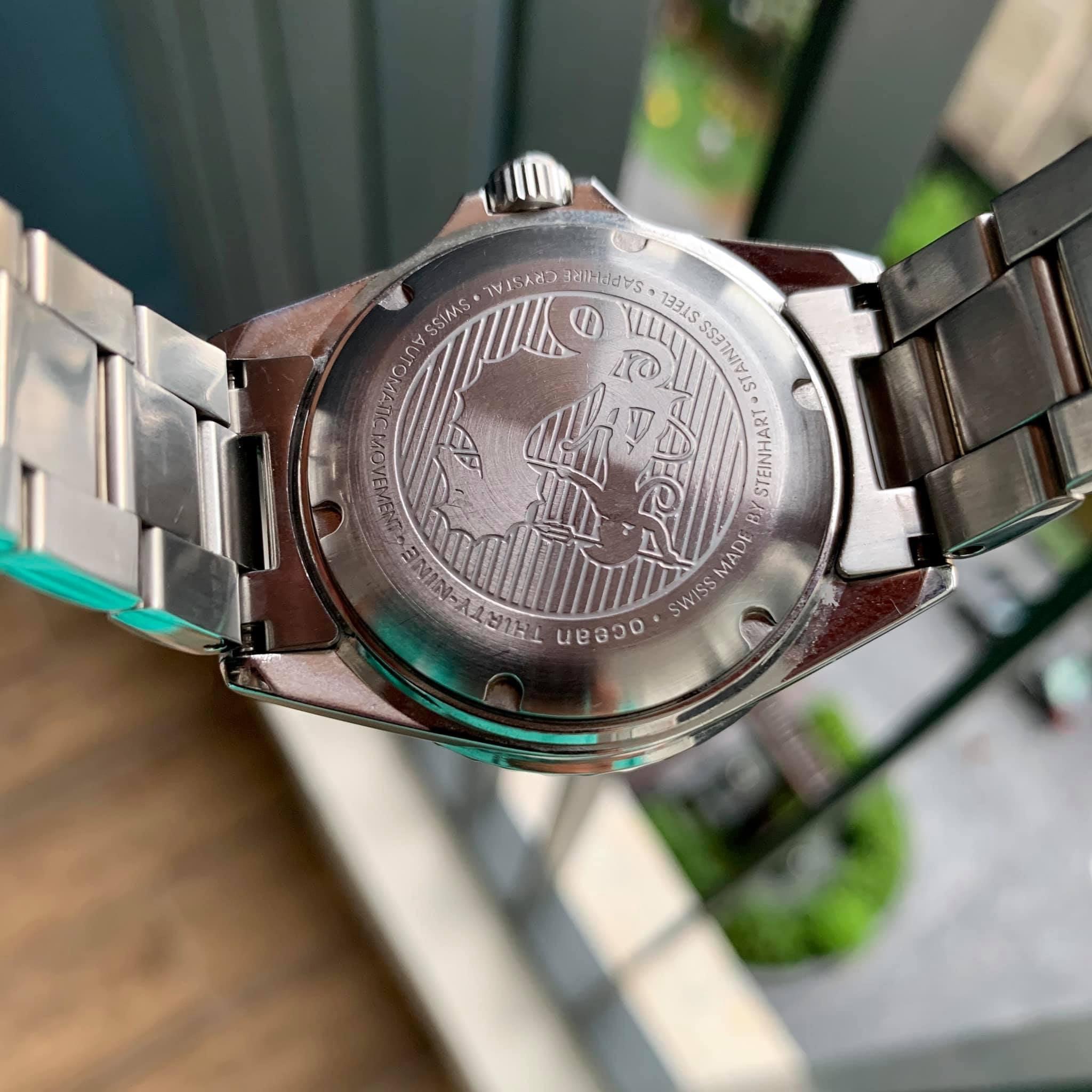 Ảnh 8 của Steinhart 39mm Ceramic BLACK Fullbox đẹp chất ngất