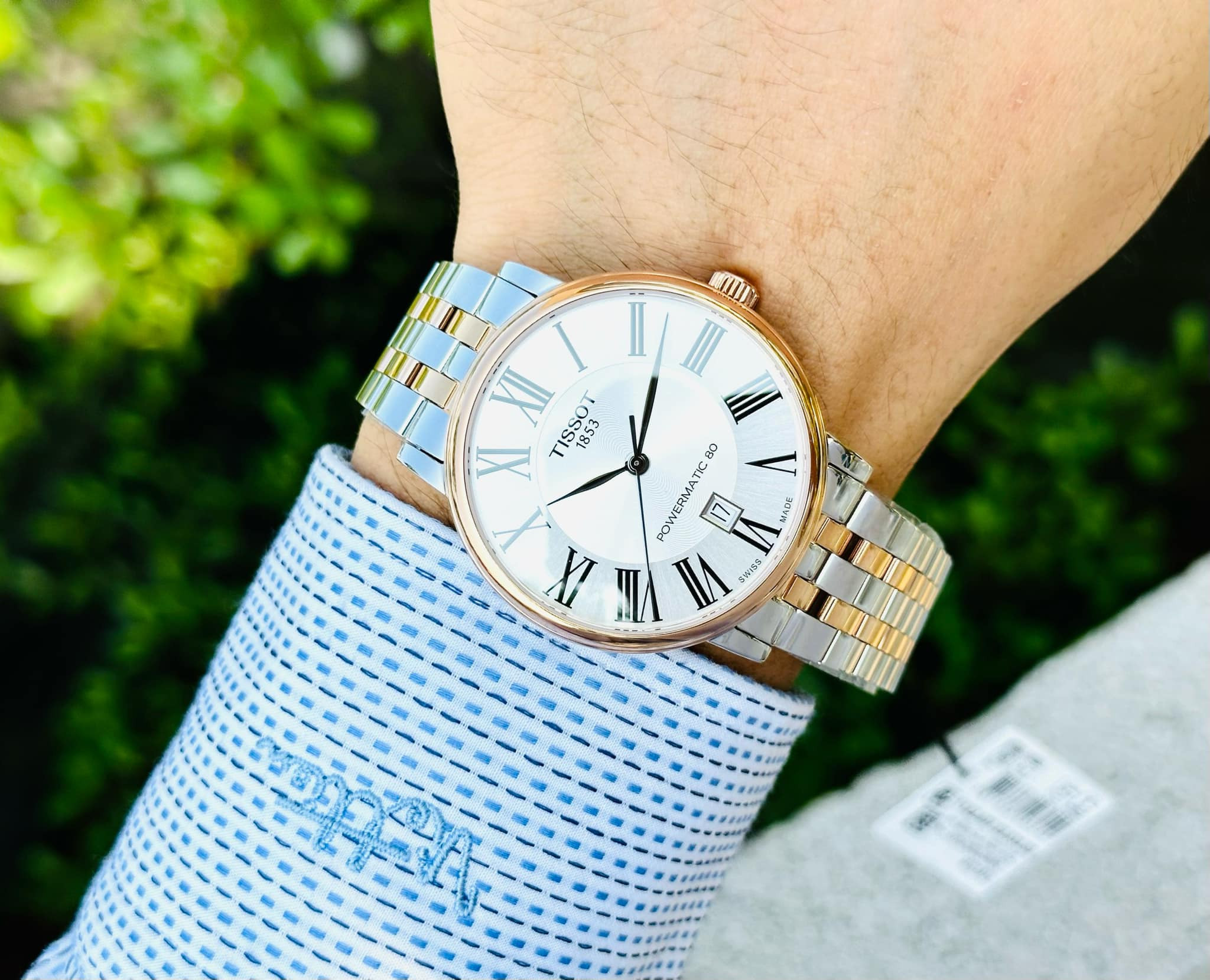 Ảnh 5 của (NEW) (ĐỒNG HỒ NAM) Tissot Automatic T122.407.22.033.00 Carson Premium Powermatic (  T1224072203300 ) 40mm