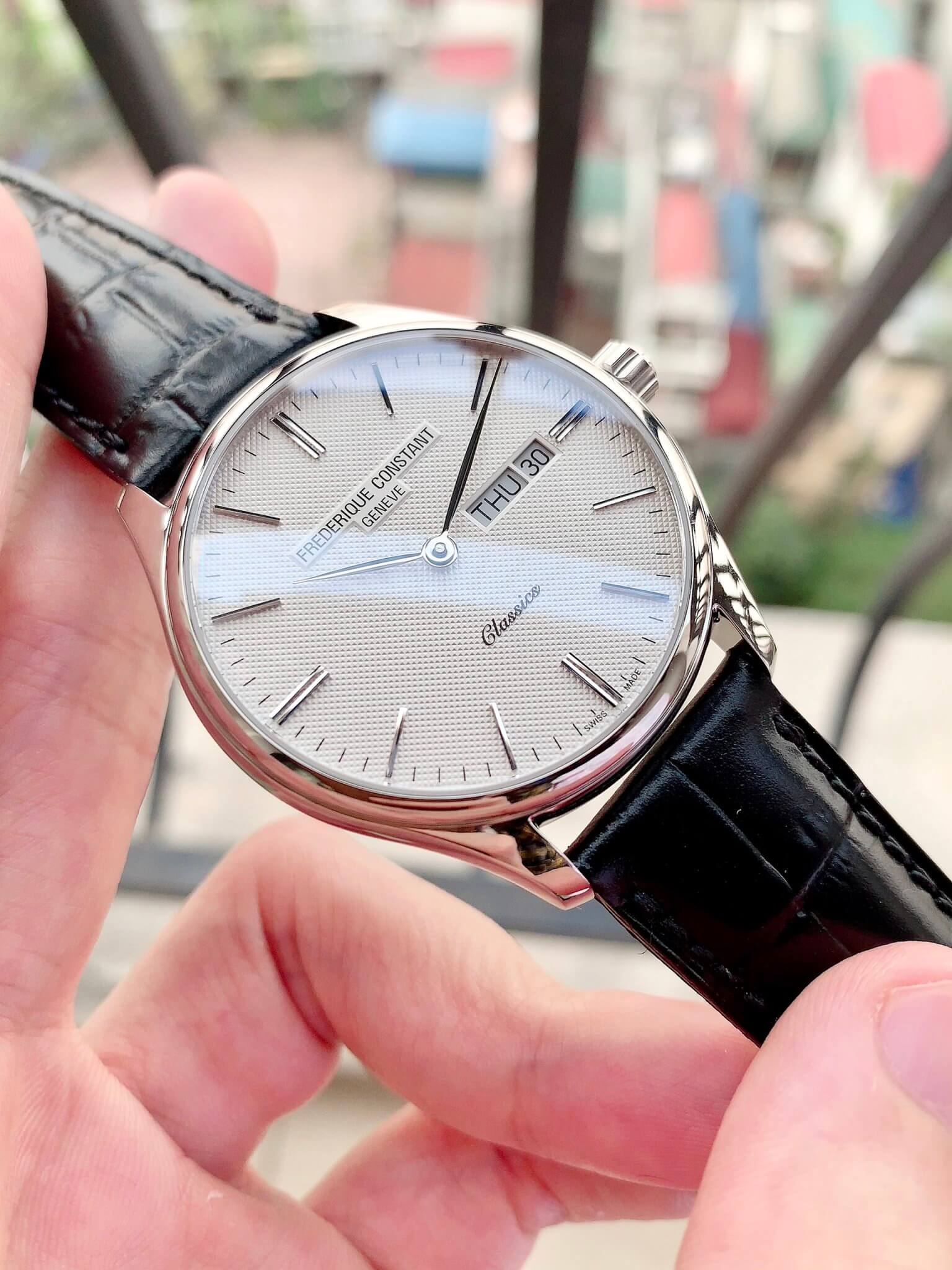 Ảnh 2 của (ĐỒNG HỒ NAM) (New) Frederique constant FC-225ST5B6 FC225ST5B6 40mm