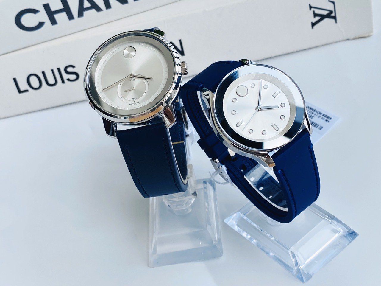 (ĐỒNG HỒ ĐÔI) Movado Bold 3600769 ( Nam/ 44.5mm ) 3600715 ( Nữ/ 38mm )