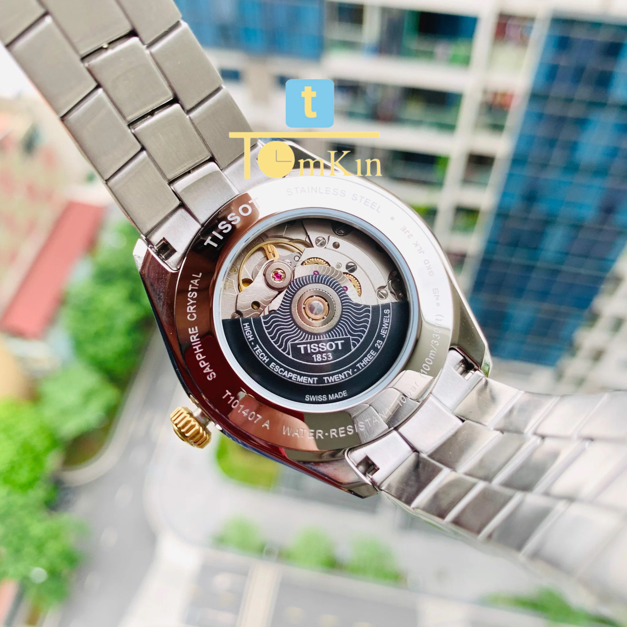Ảnh 3 của Tissot Autoamatic PR100 T101.407.22.031.00 ( T1014072203100 )