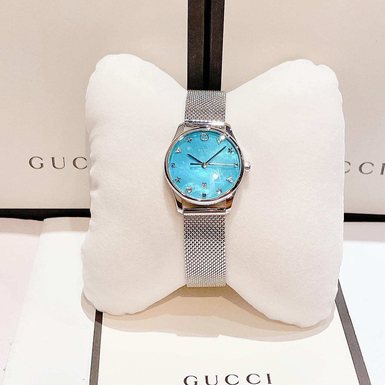 Ảnh 2 của ĐỒNG HỒ NỮ GUCCI G-TIMELESS MILANO YA126582, 28mm