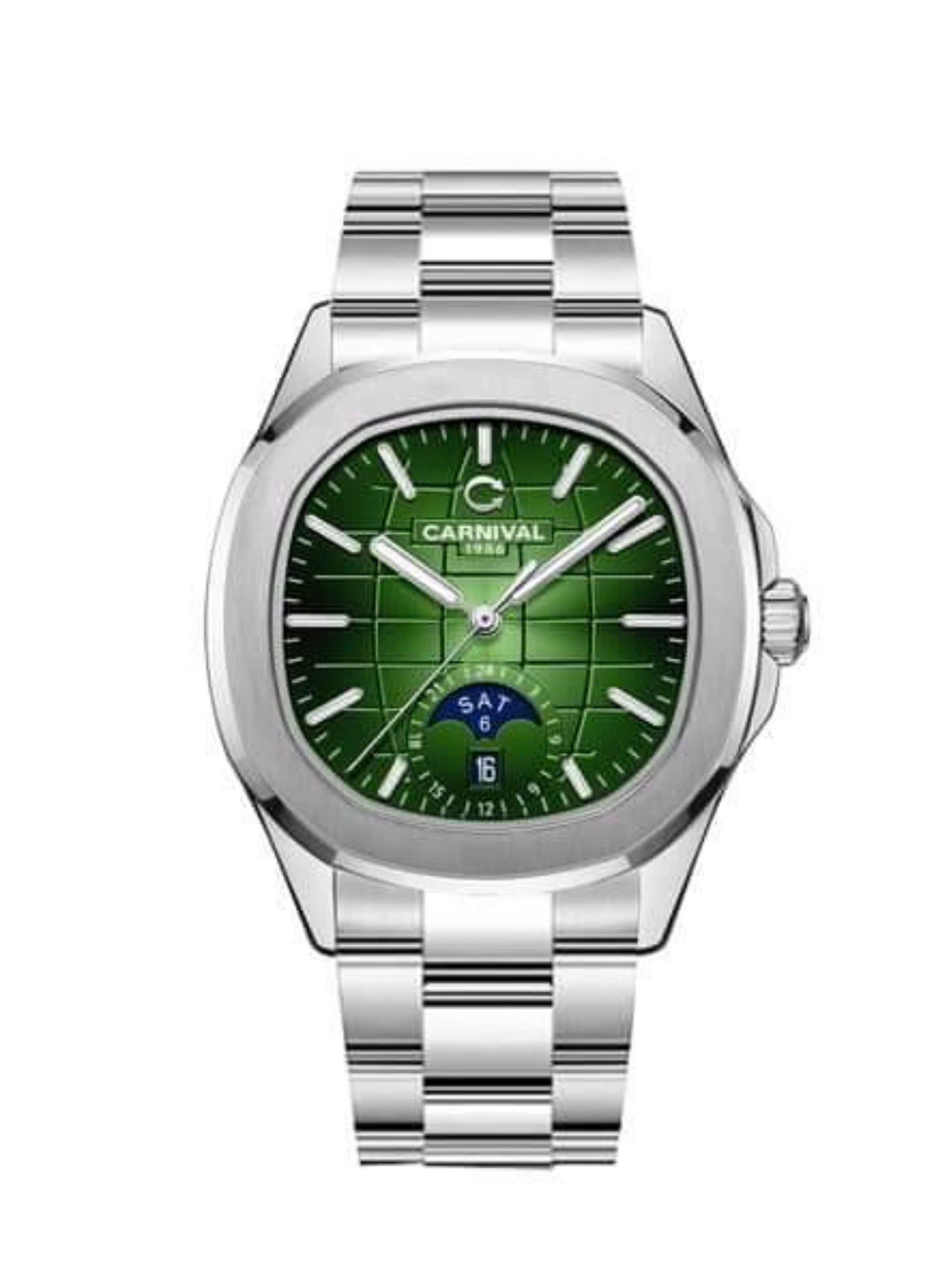 (ĐỒNG HỒ NAM) Carnival 8130G-VT-XL ( 8130GVTXL ) (New 2024) Automatic 40mm