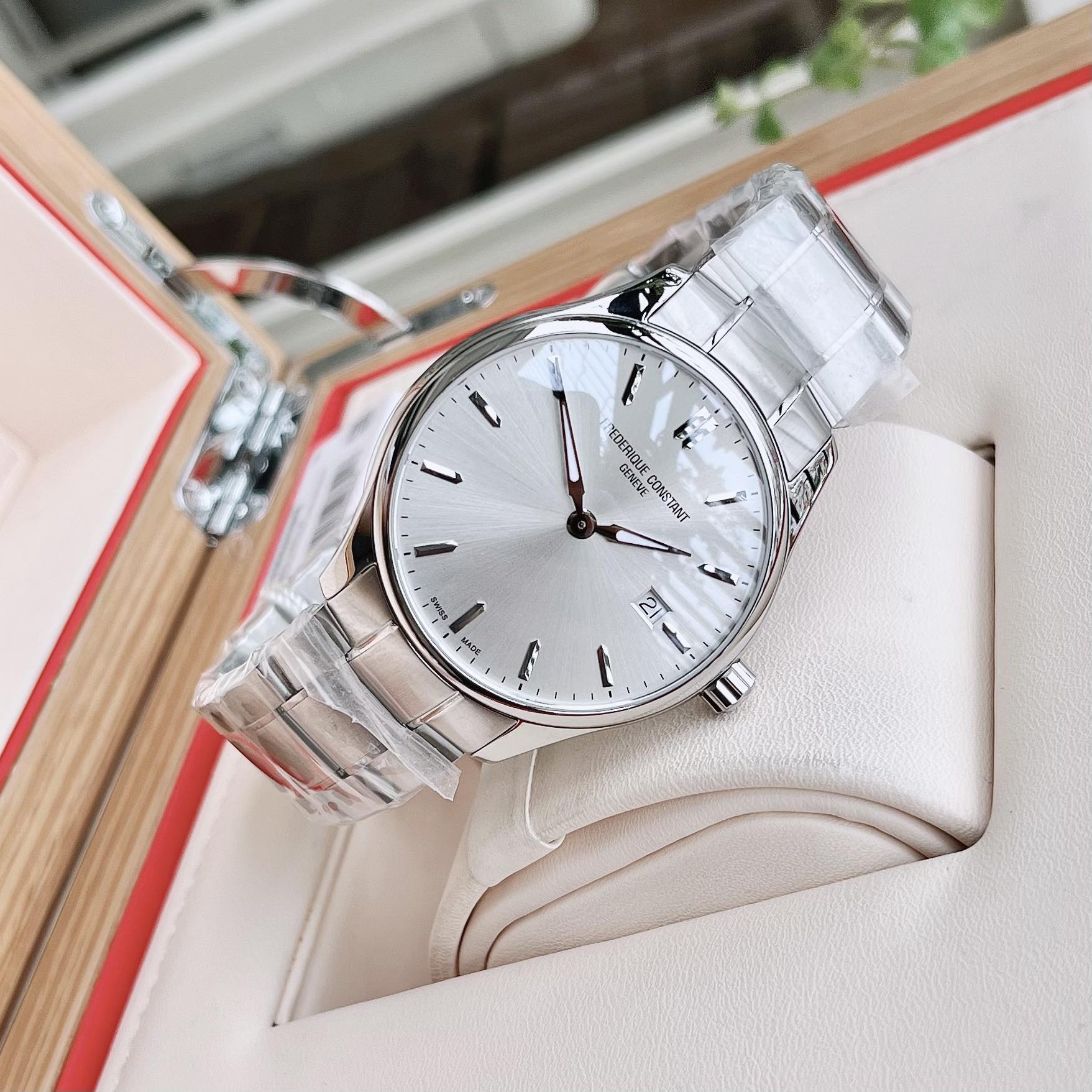 Ảnh 3 của (ĐỒNG HỒ NAM) Frederique Constant Classic Quartz FC-220SS5B6B ( FC220SS5B6B ) ( 220SS5B6B ) 40mm