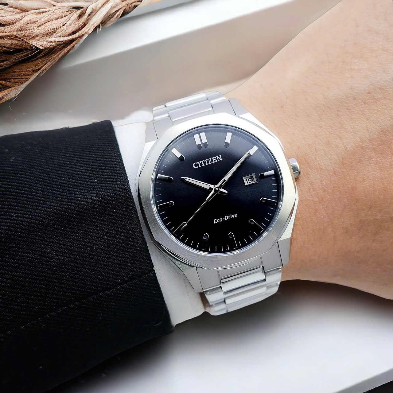 Ảnh 2 của (ĐỒNG HỒ NAM) Citizen Eco-Drive BM7600-81E ( BM760081E )