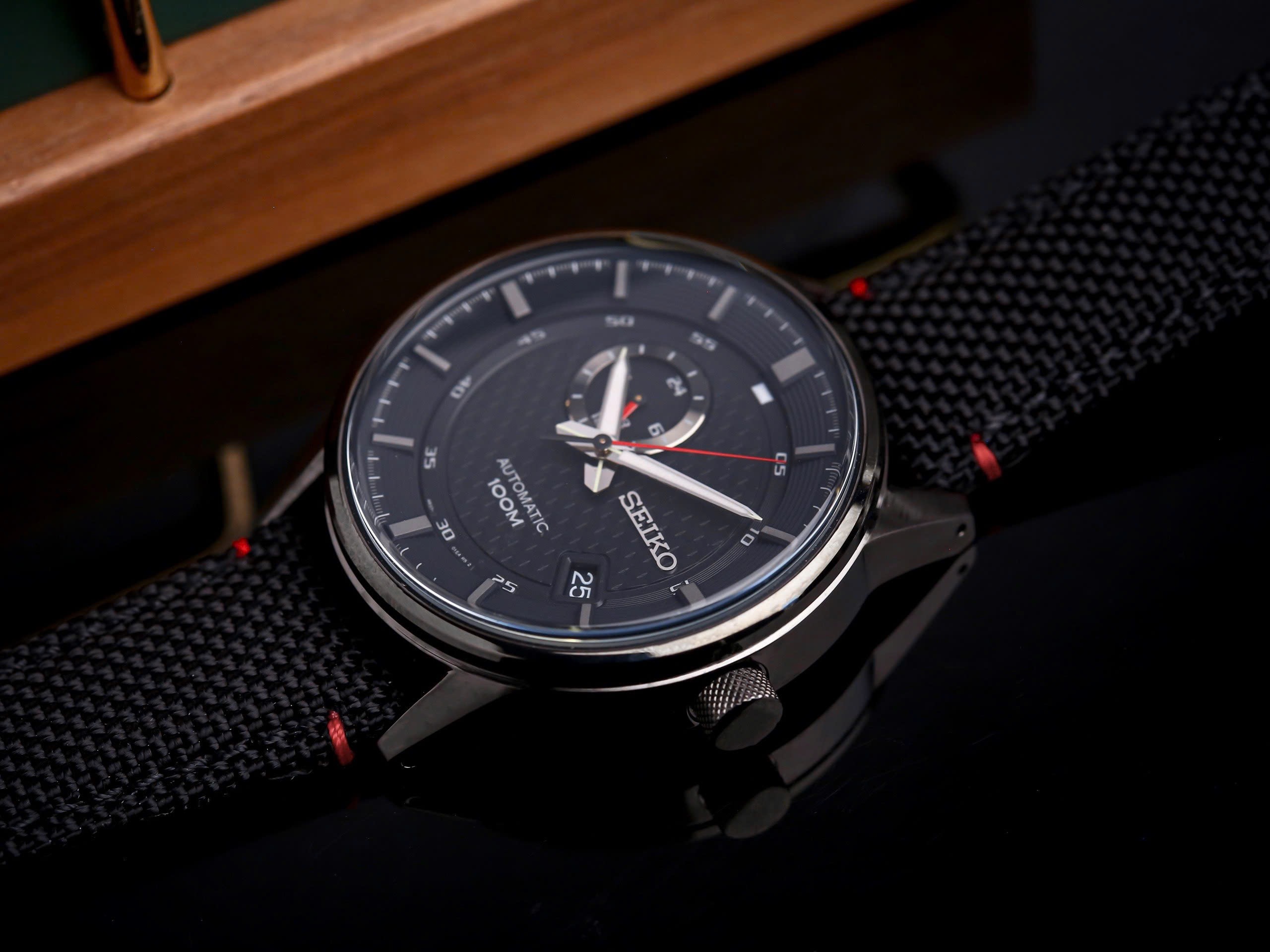 Ảnh 4 của (ĐỒNG HỒ NAM) Seiko SSA383K1 ( SSA383 ) Automatic  DÂY VẢI 42mm
