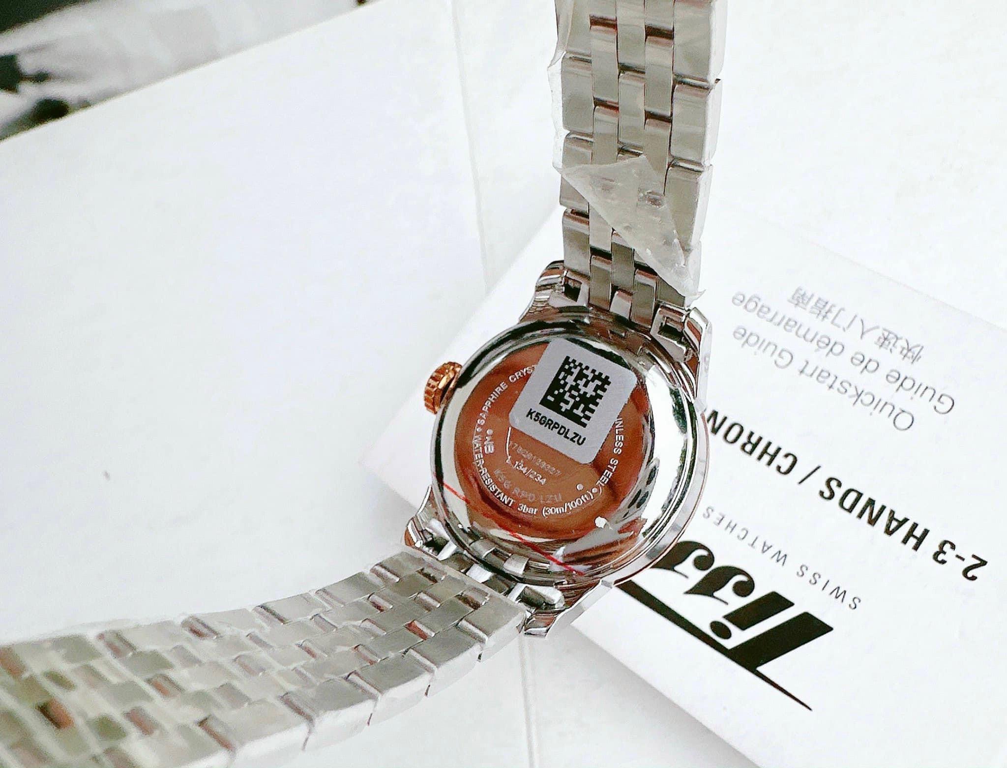 Ảnh 5 của (ĐỒNG HỒ NỮ) TISSOT LE LOCLE AUTOMATIC SMALL LADY (25.30)  T41.2.183.33 ( T41218333 ) 25.3mm