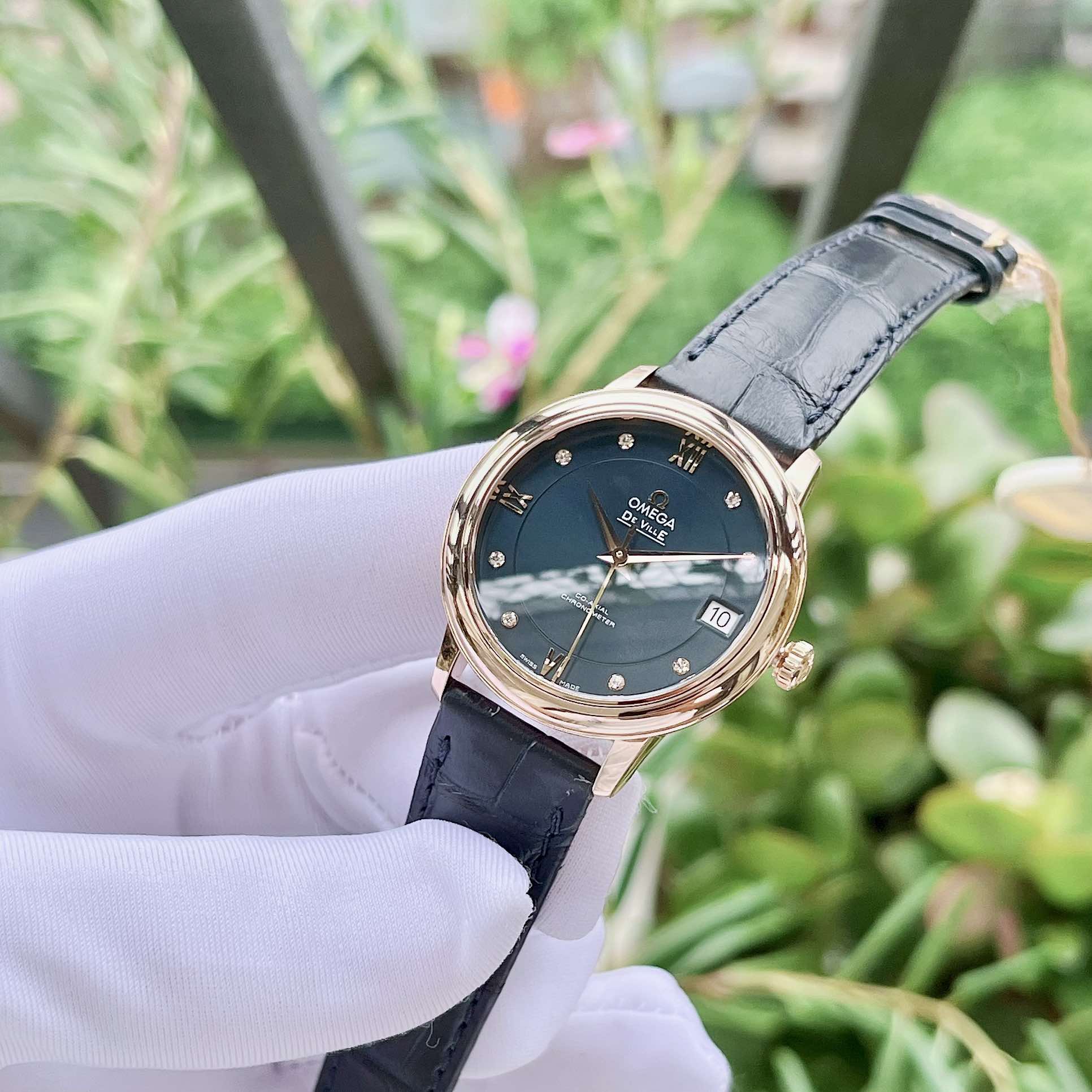Ảnh 3 của (ĐỒNG HỒ NỮ) Omega De Ville Prestige Co-Axial Chronometer 424.53.33.20.53.001 42453332053001 33mm