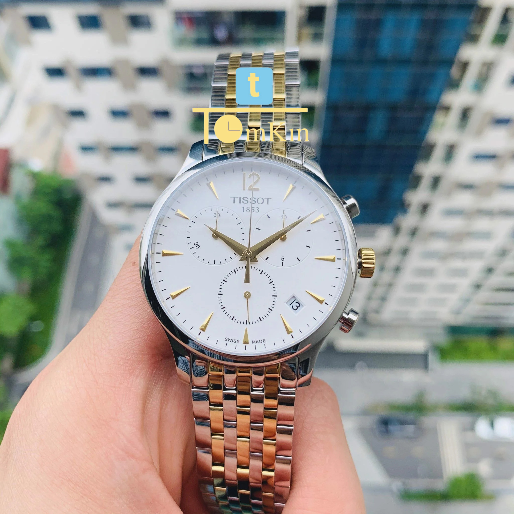 Ảnh 2 của TISSOT T-CLASSIC TRADITION DEMI QUARTZ T063.617.22.037.00 ( T0636172203700 )