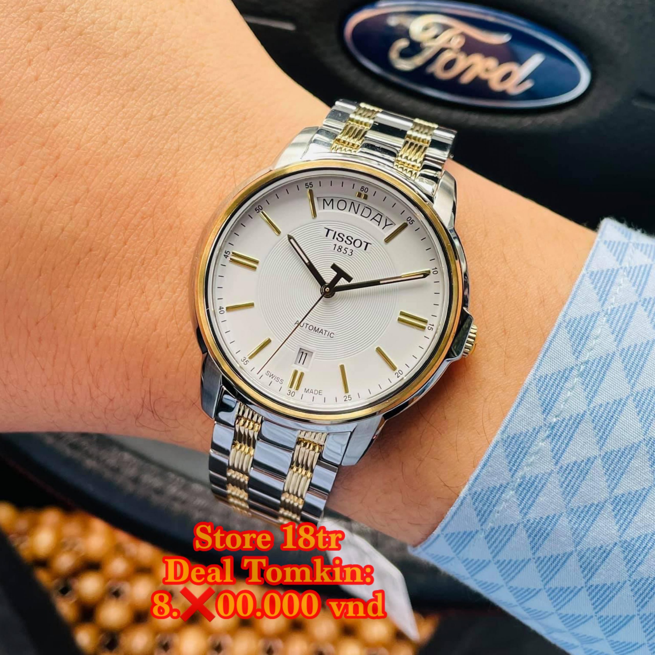 Tissot T-Classic Day Date T065.930.22.031.00
