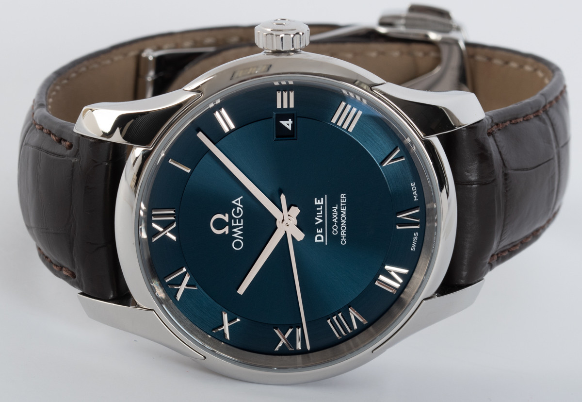 Ảnh 4 của (ĐỒNG HỒ NAM) (NEW) OMEGA DE VILLE 431.13.41.21.03.001 43113412103001 Chronometer 41MM