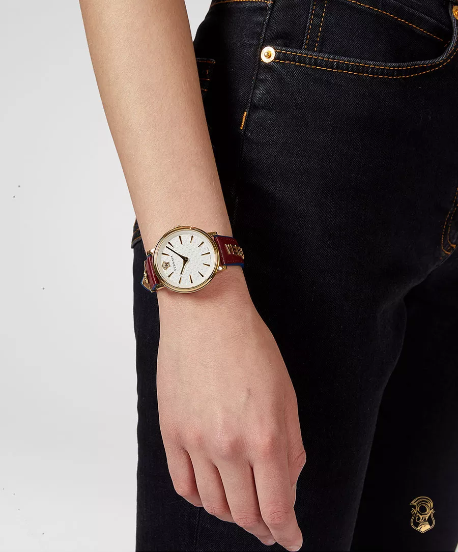 Ảnh 4 của (ĐỒNG HỒ NỮ ) Versace V-Circle Watch, 38mm VE8101319