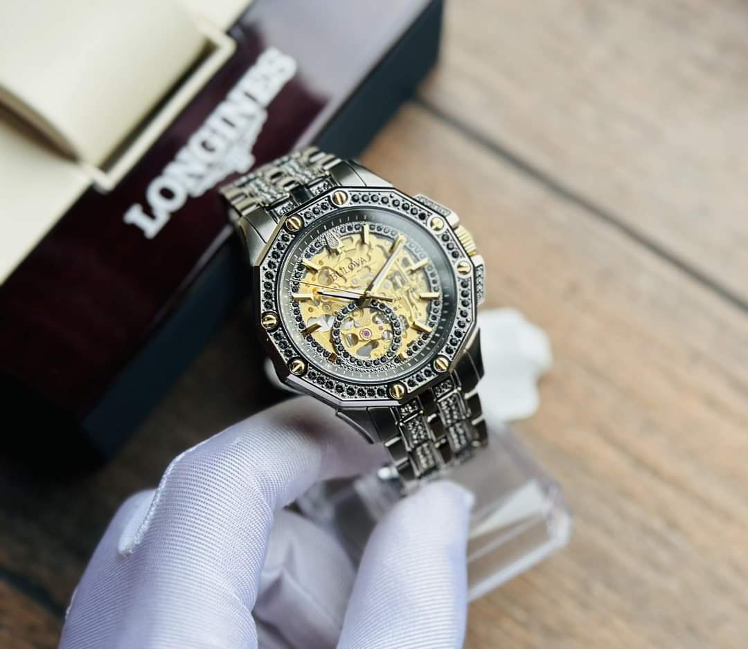 Ảnh 4 của (Đồng hồ Nam) Bulova 98A293 Octava Crystal Watch 42MM