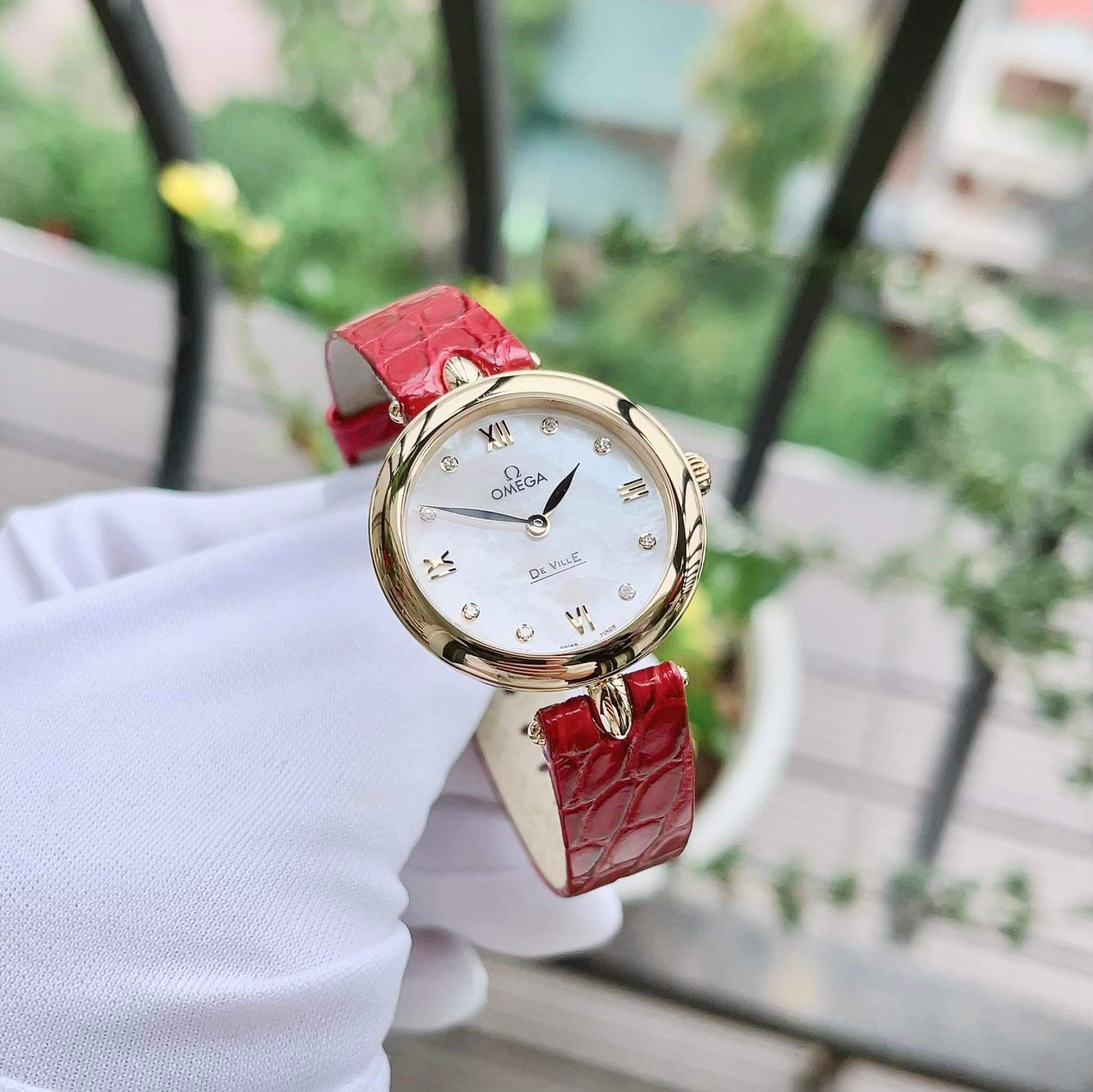 Ảnh 2 của (ĐỒNG HỒ NỮ) OMEGA DE VILLE PRESTIGE 424.53.27.60.55.001 42453276055001 28mm