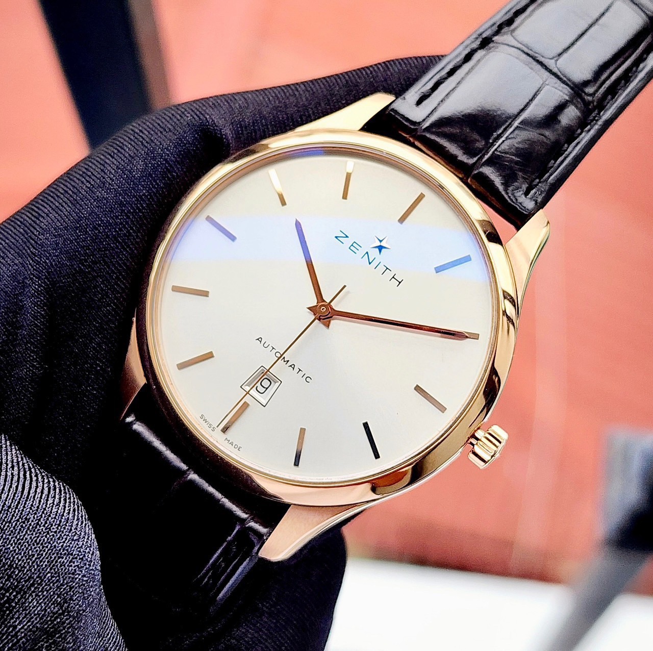 Ảnh 3 của [Deal Lướt] ĐỒNG HỒ NAM Zenith Elite Captain Port Royal Rose Gold 18.2020.3001 /01.C498 182020300101C498 40mm