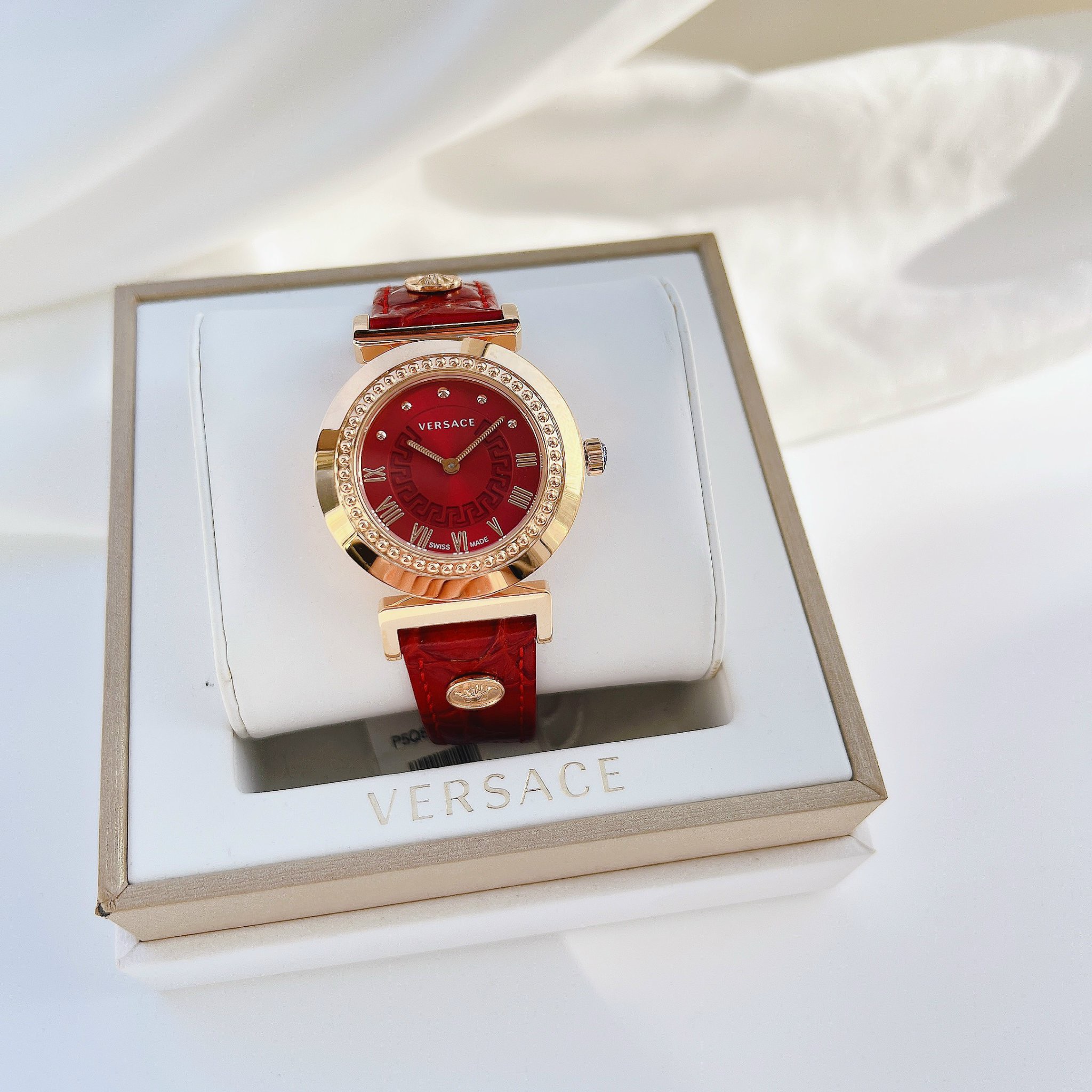 [Đồng Hồ nữ] Versace P5Q80D800S800 Vanity Gold Ion-Plated 35mm