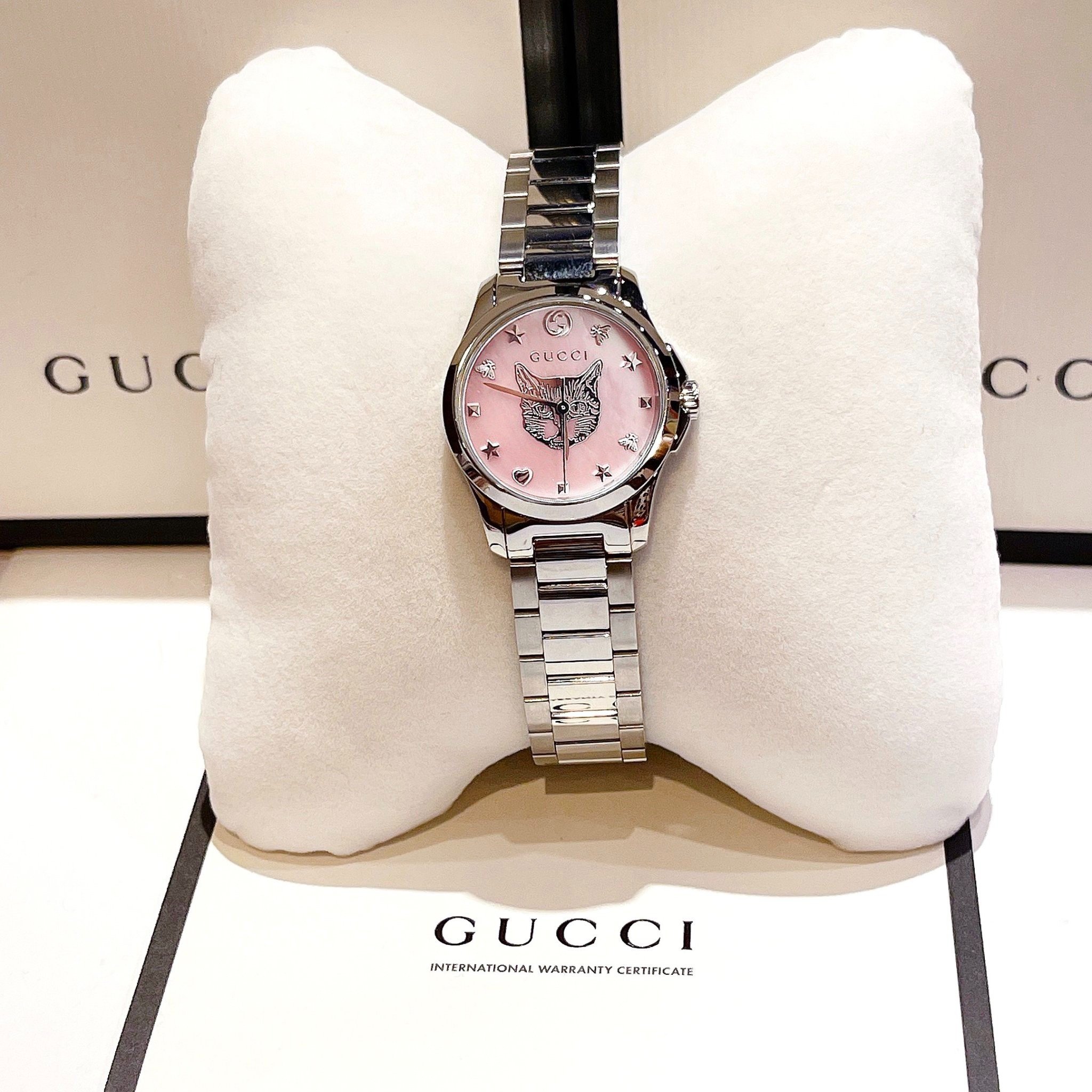 Ảnh 2 của (ĐỒNG HỒ NỮ) Gucci YA1265013 G-Timeless Swiss Watch 27mm