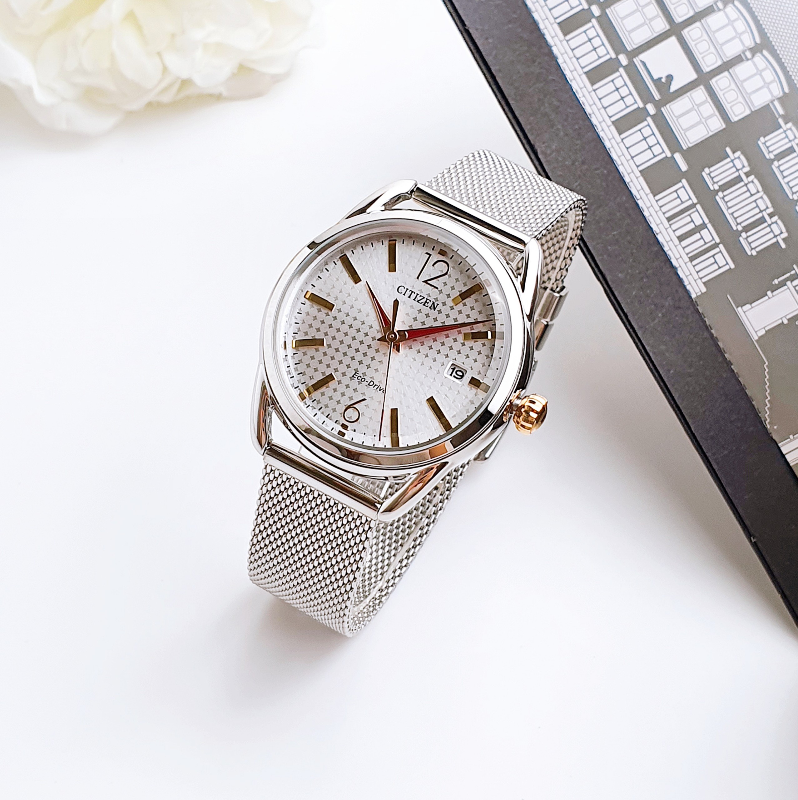(ĐỒNG HỒ NỮ) CITIZEN Corso LTR Drive Ladies Watch FE6081-51A 34mm