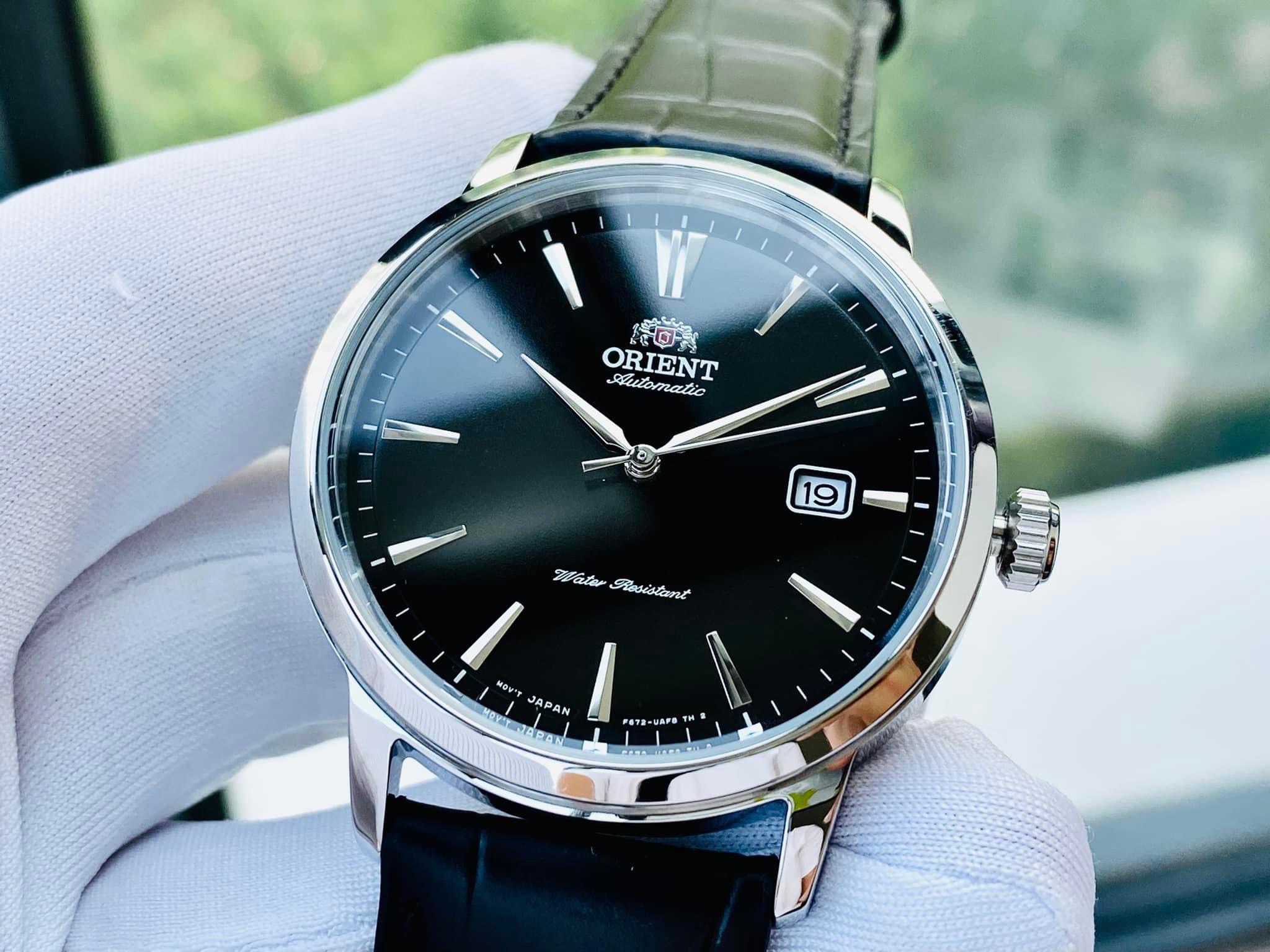 (ĐỒNG HỒ NAM) ORIENT SYMPHONY GEN 3 RA-AC0F05B10B MẶT ĐEN