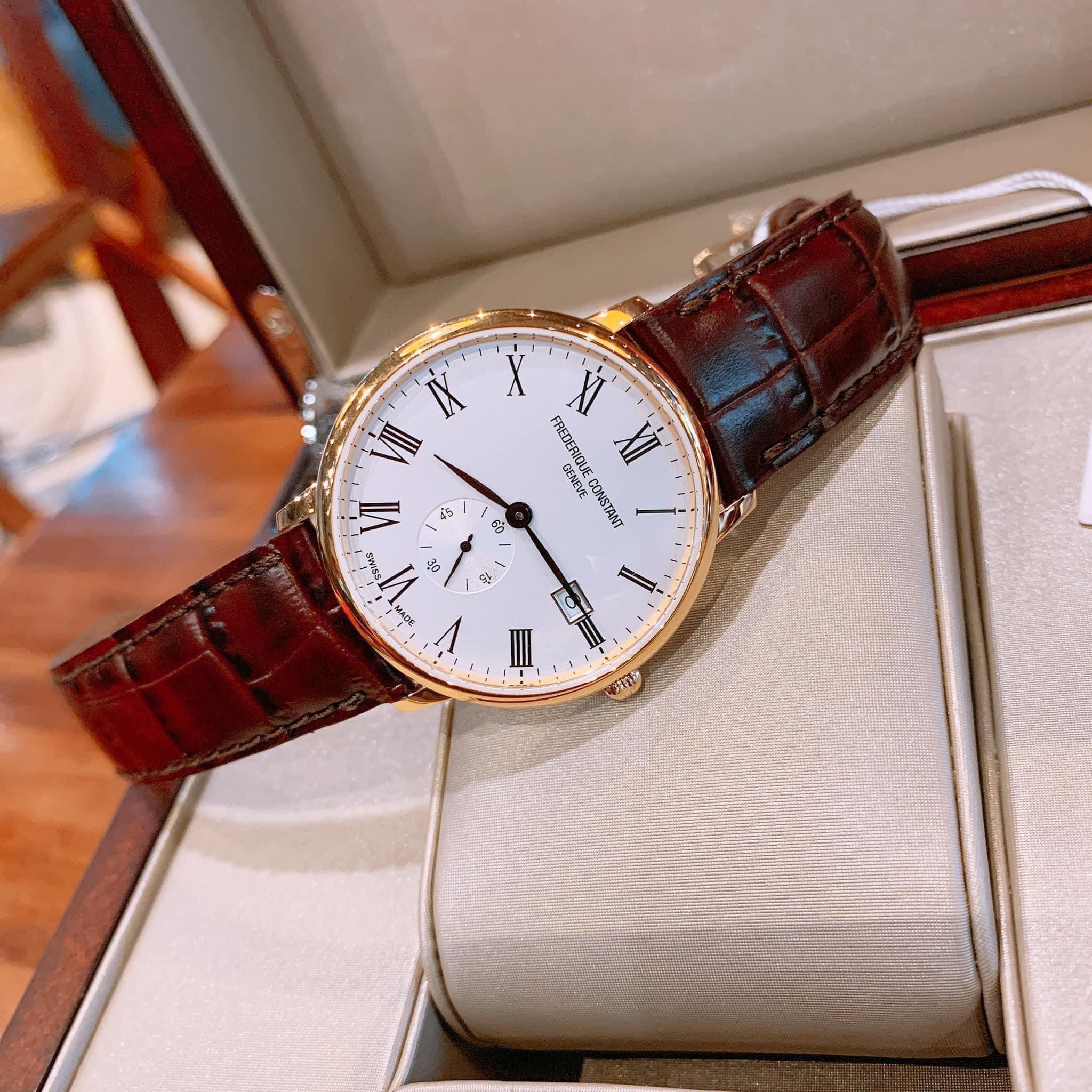 Ảnh 2 của (ĐỒNG HỒ NAM) (New) Frederique Constant FC-245WR5S5 (FC245WR5S5) (245WR5S5) SlimLine Watch 40mm
