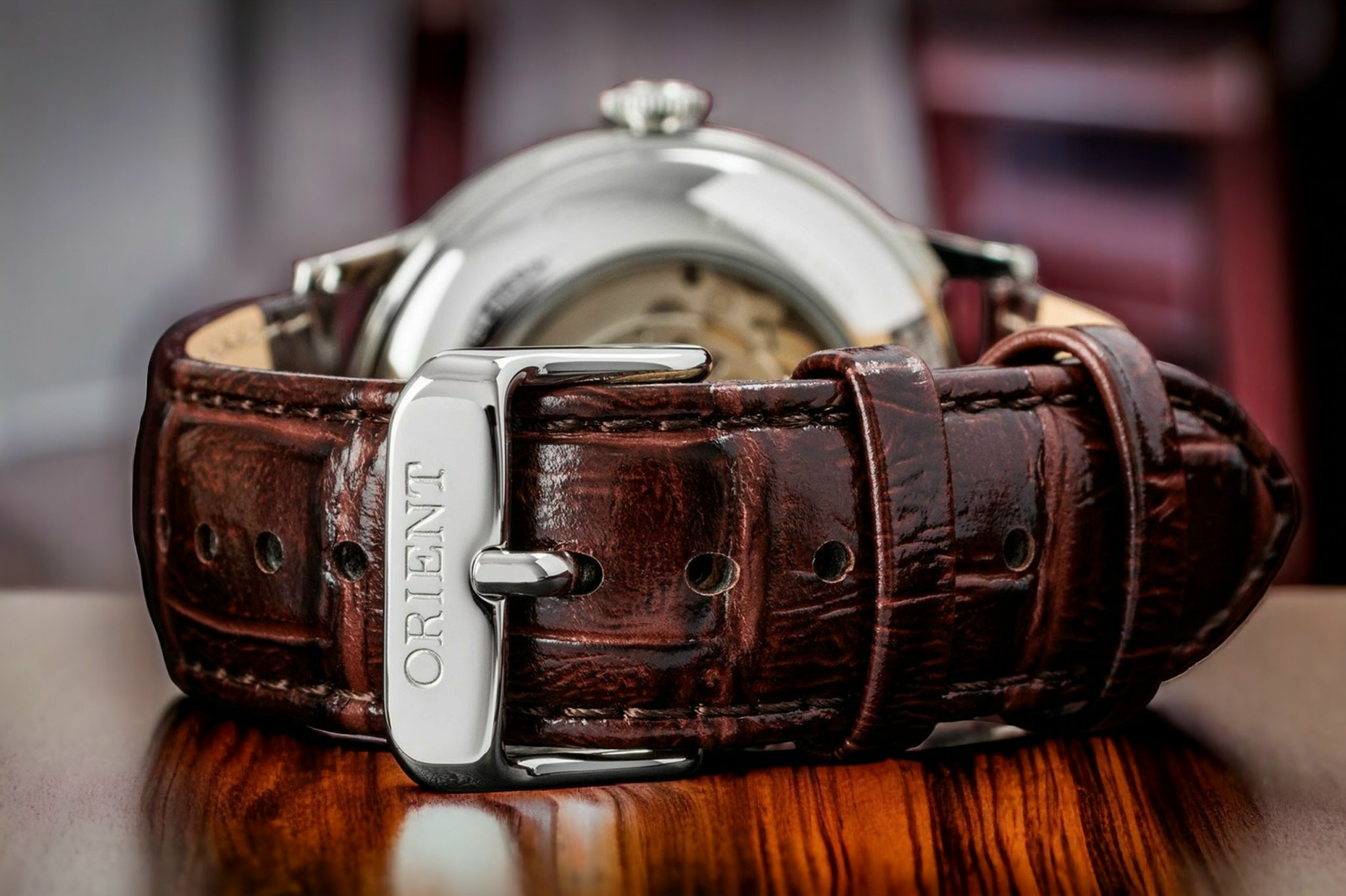 Ảnh 7 của (ĐỒNG HỒ NAM) Orient Bambino Version 8 RA-AK0705R10 (  RA-AK0705R) 40.5mm