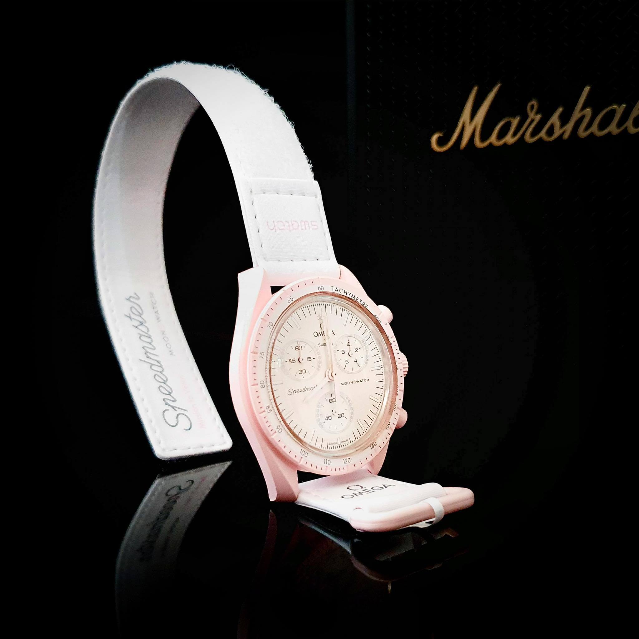 Ảnh 3 của Omega Swatch Mission To Venus Watch 42MM SO33P100