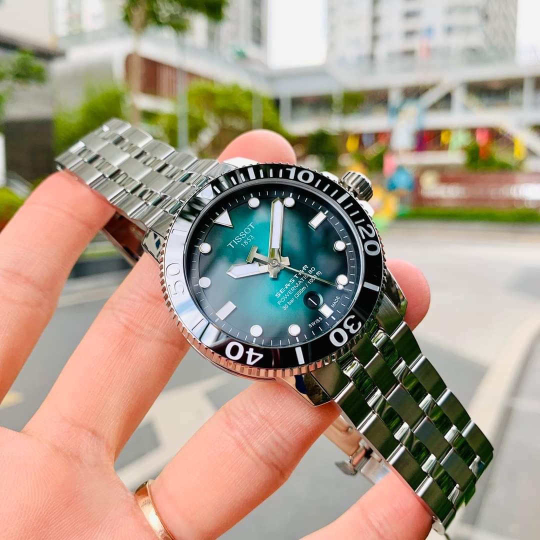 Ảnh 4 của ĐỒNG HỒ NAM TISSOT SEASTAR 1000 POWERMATIC 80 T120.407.11.091.01, 43mm