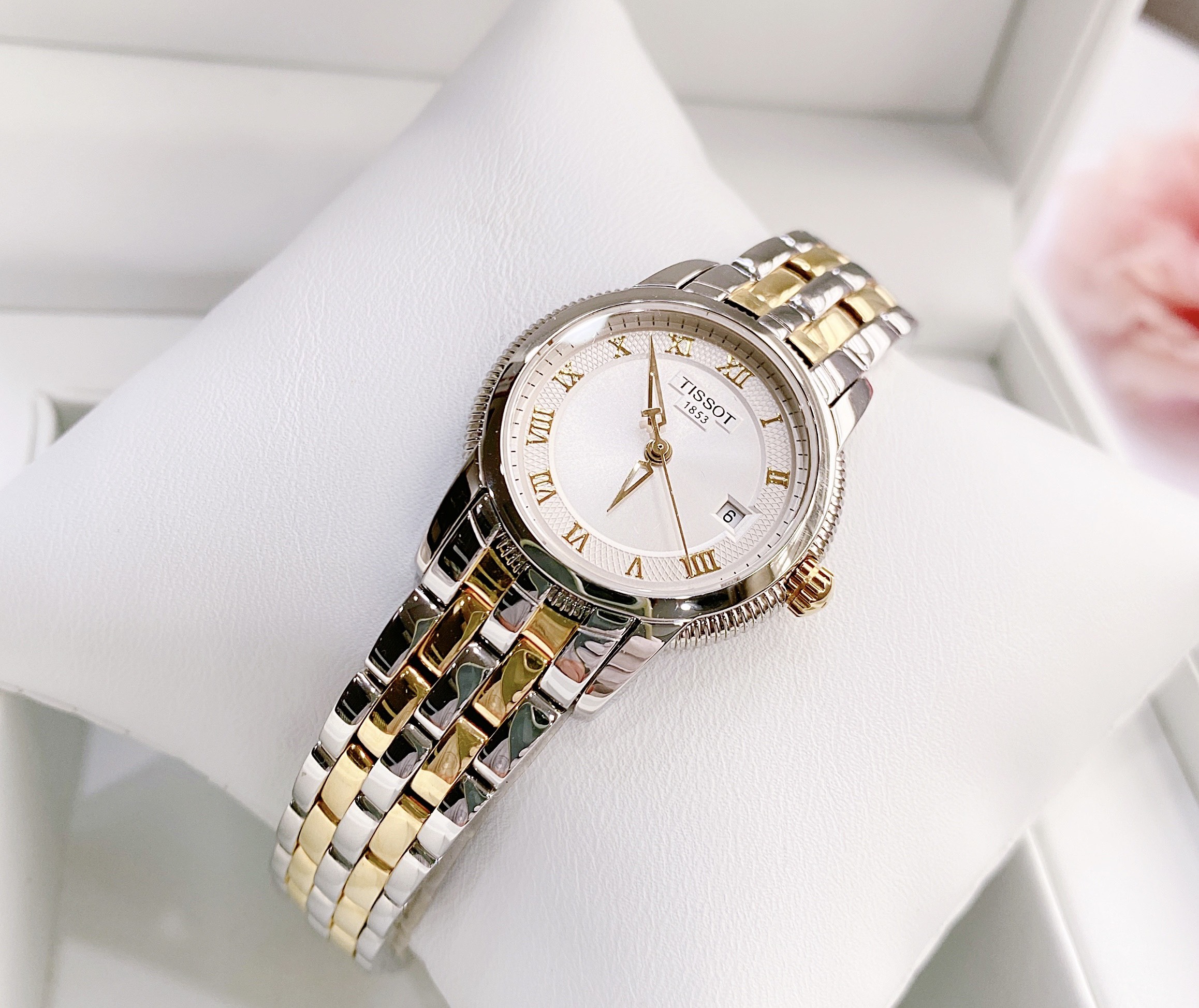 (ĐỒNG HỒ NỮ) Tissot T-Classic T031.210.22.033.00 (T0312102203300) Ballage III Two Tone 28mm