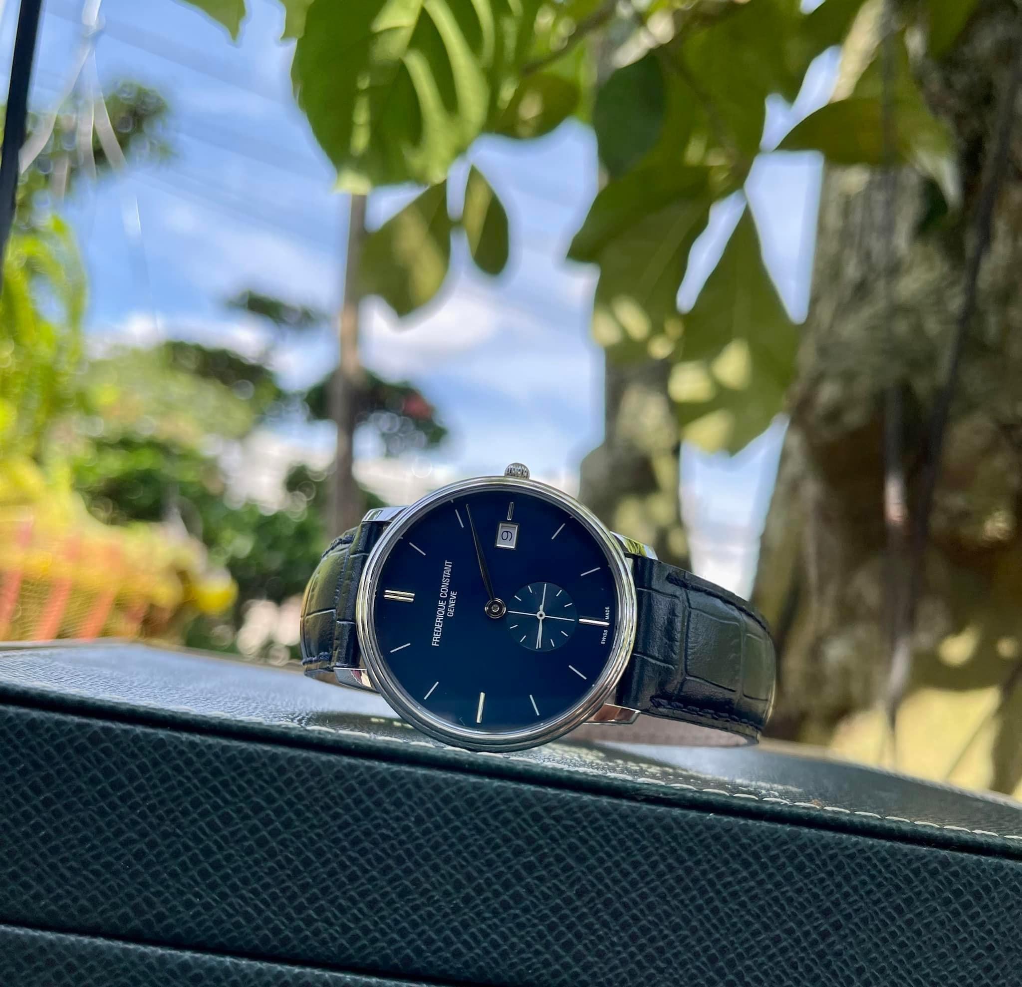 (DEAL LƯỚT) ĐỒNG HỒ NAM Frederique Constant Slimline FC-245N4S6 FC245N4S6 (used) 38mm