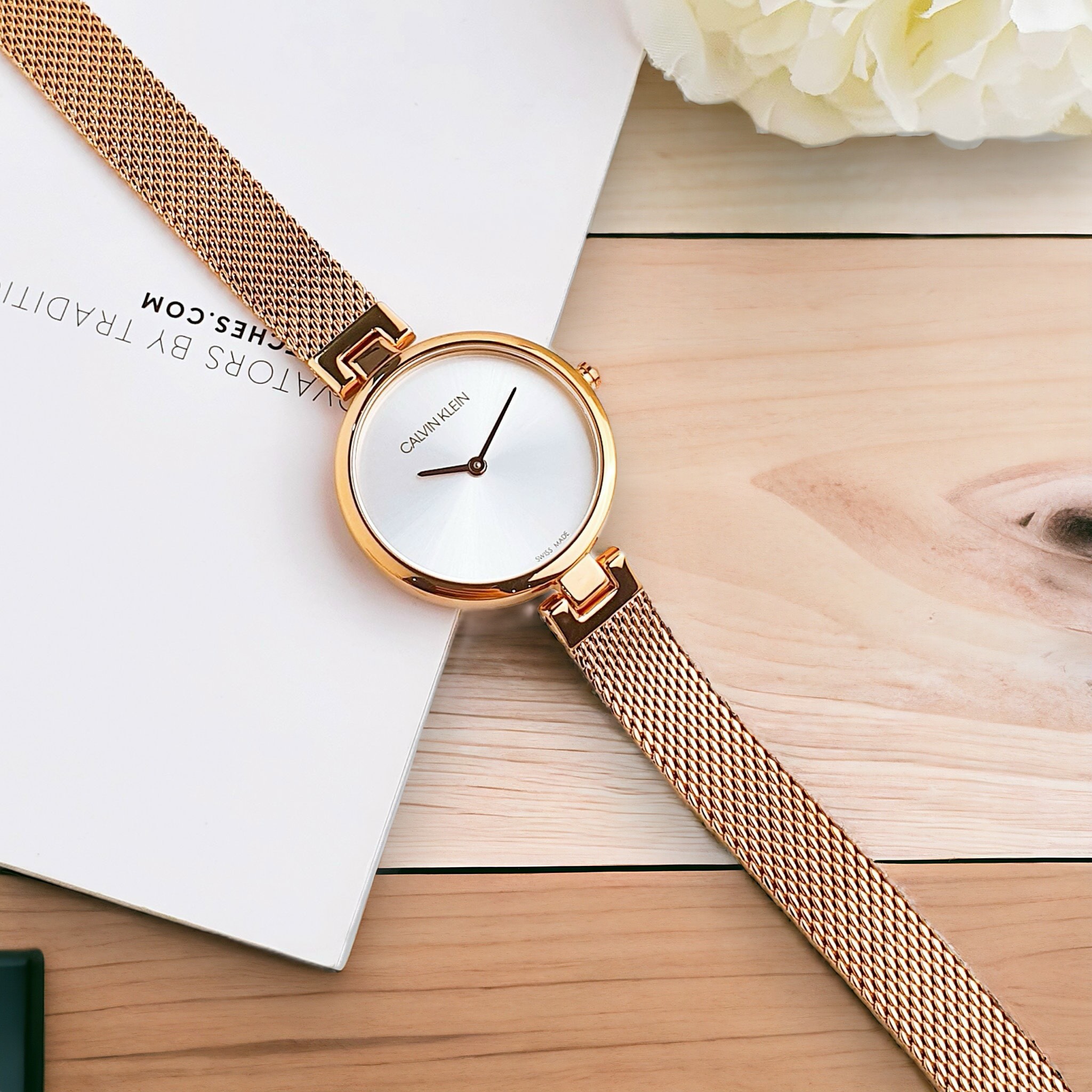 Ảnh 4 của (ĐỒNG HỒ NỮ) CALVIN KLEIN K8G23626 28mm