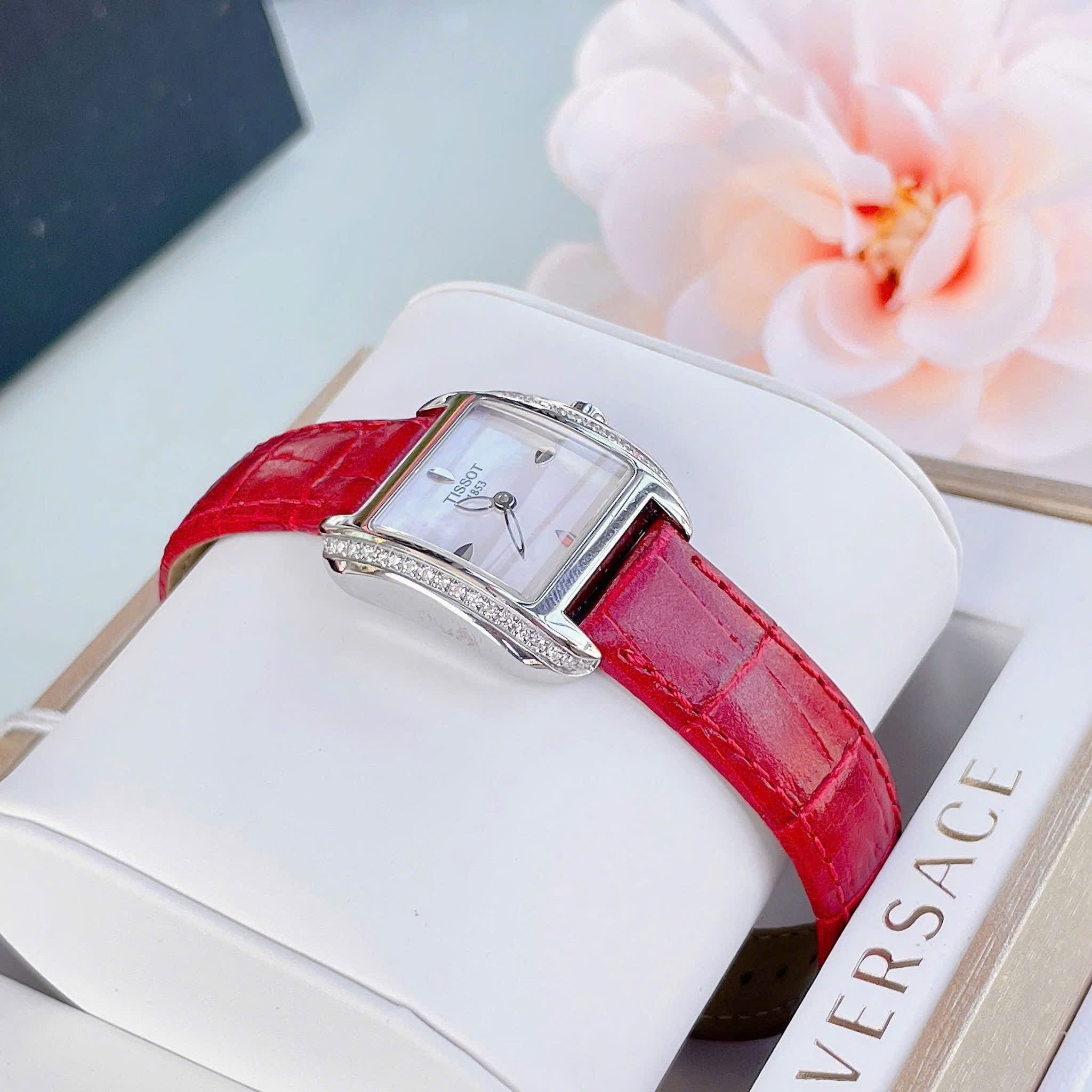Ảnh 3 của (ĐỒNG HỒ NỮ) TISSOT T-Wave Mother of Pearl Dial Ladies Watch T02.1.365.71 ( T02136571 )