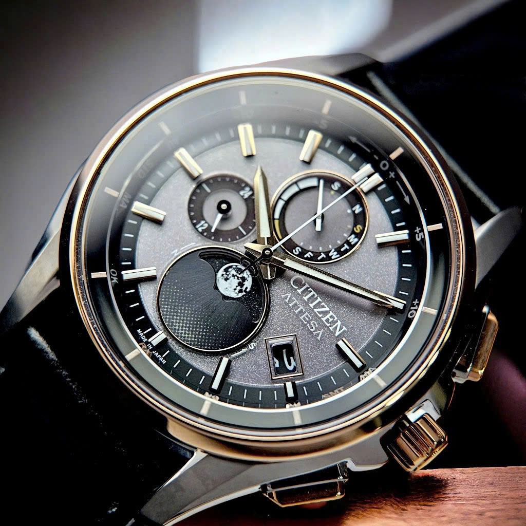 Ảnh 3 của (ĐỒNG HỒ NAM) Citizen Eco-Drive BY1004-17X Attesa Super Titanium Radio Controlled Perpetual Calendar 41.5mm BY100417X