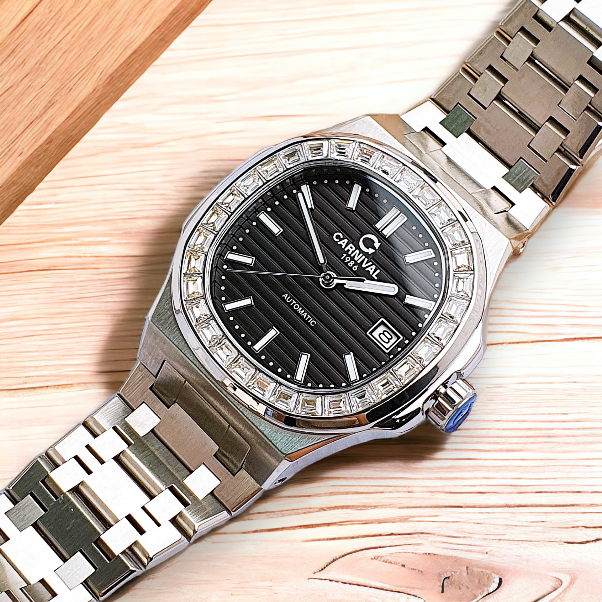 Ảnh 3 của (ĐỒNG HỒ NAM) (New) Carnival Nautilus 8108G-VT-D 40mm