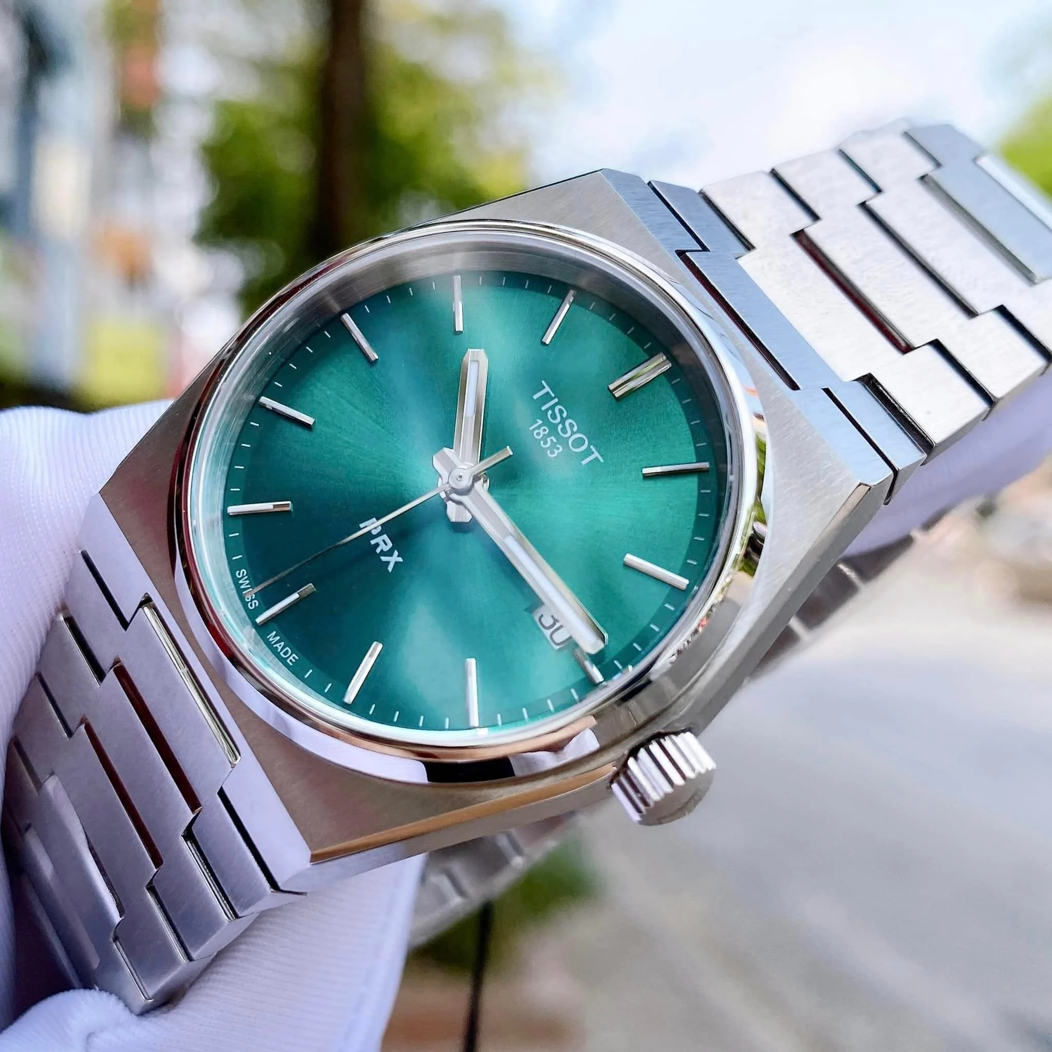 Ảnh 4 của (ĐỒNG HỒ NAM) Tissot PRX Quartz 35mm T137.210.11.081.00 ( T1372101108100 )