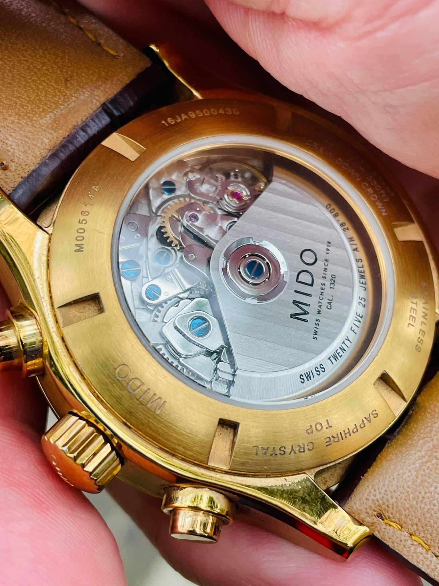 Ảnh 6 của [Deal Lướt] Mido Multifort Automatic Chronograph M005.614.36.031.00 Cỗ Máy Cực Đỉnh