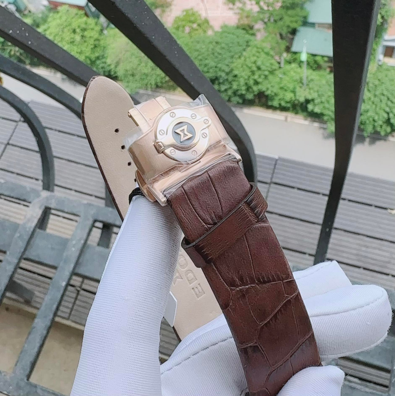 Ảnh 5 của (ĐỒNG HỒ NAM) (NEW) Edox 83006 357BRR BRIR (83006-357BRR-BRIR) Men's Grand Ocean Brown Dial Automatic Watch, 45MM