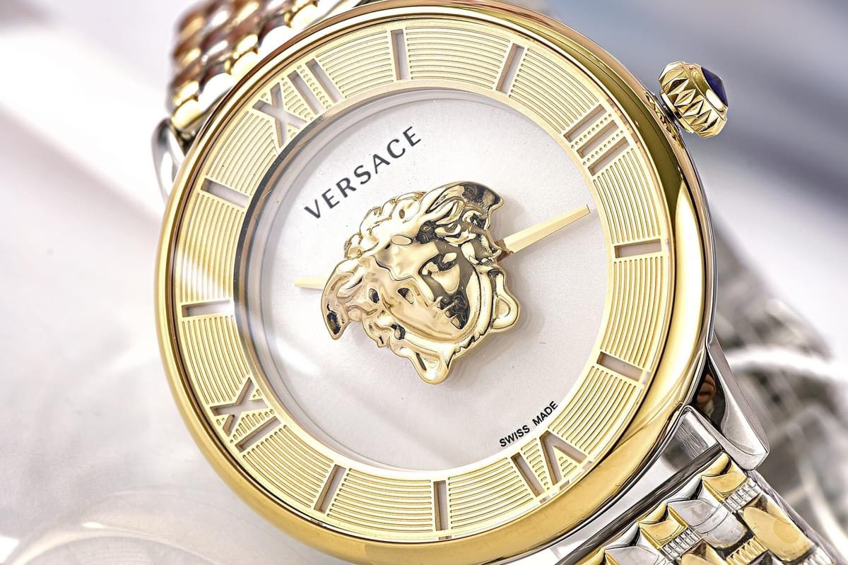 Ảnh 5 của (ĐỒNG HỒ NỮ) Versace La Medusa Quartz Silver Dial Two-Tone Ladies Watch Item VE2R00222