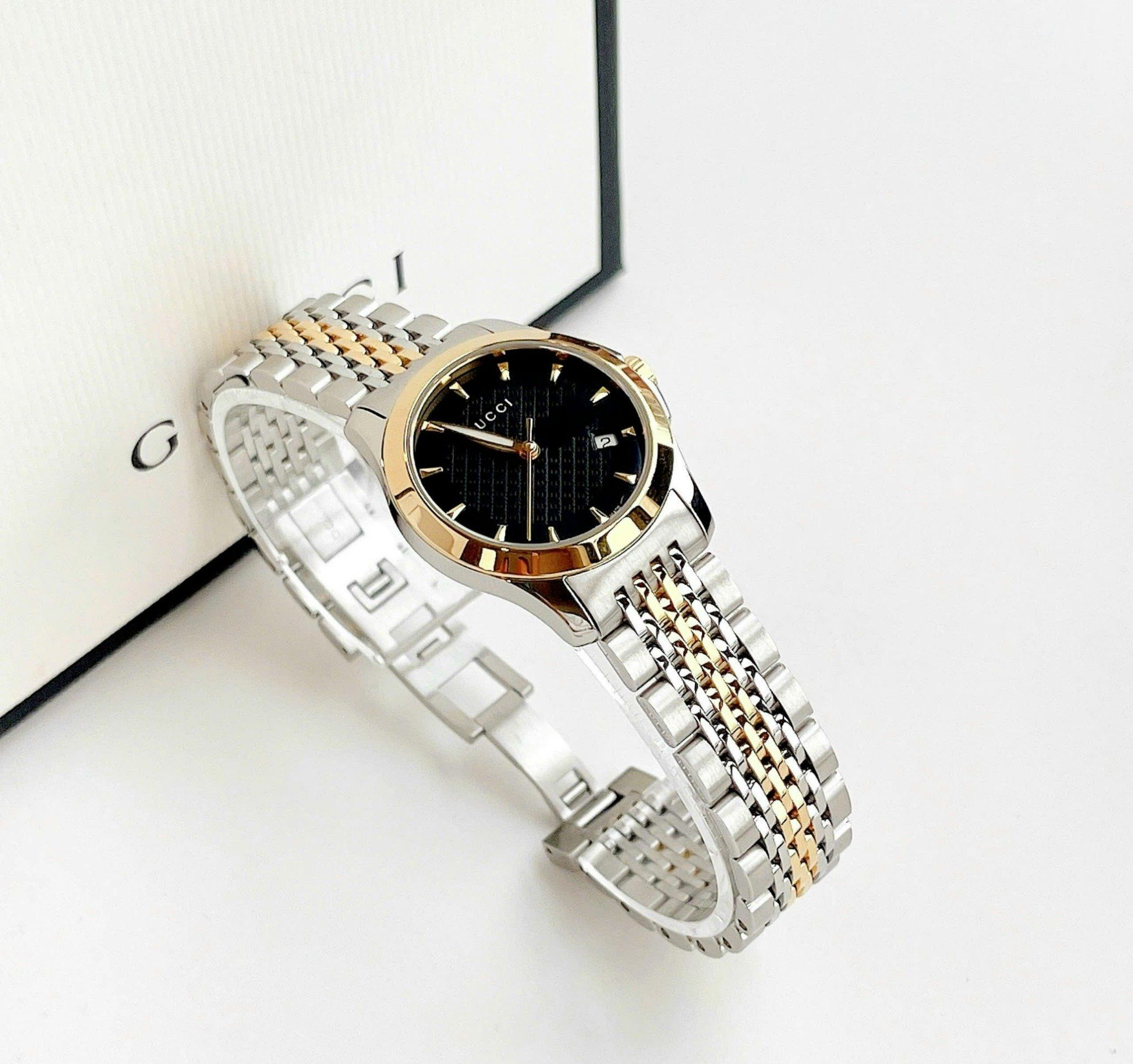 Ảnh 4 của (ĐỒNG HỒ NỮ) Gucci G-Timeless Women's Watch 27mm YA1265027