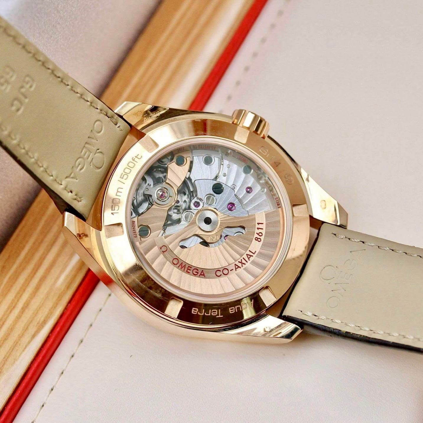 Ảnh 11 của (ĐỒNG HỒ NAM) (New) Omega 23153392202001 - Seamaster Aqua Terra Annual Calendar 231.53.39.22.02.001