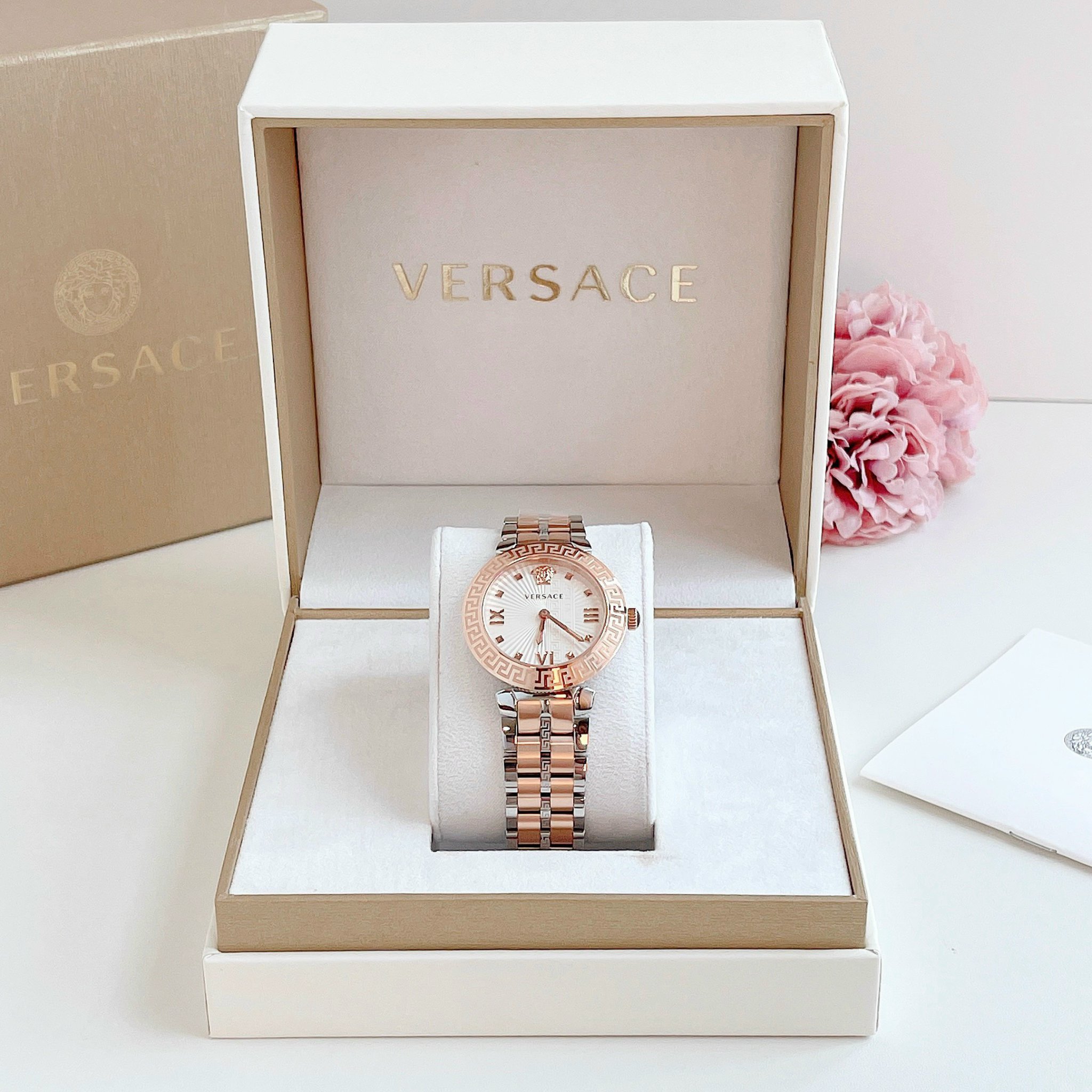 (ĐỒNG HỒ NỮ) Versace Quartz VEZ600723 Greca Icon 36mm