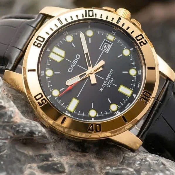 Ảnh 2 của (ĐỒNG HỒ NAM) Casio Quartz MTP-VD01GL-1EUDF ( MTPVD01GL1EUDF )