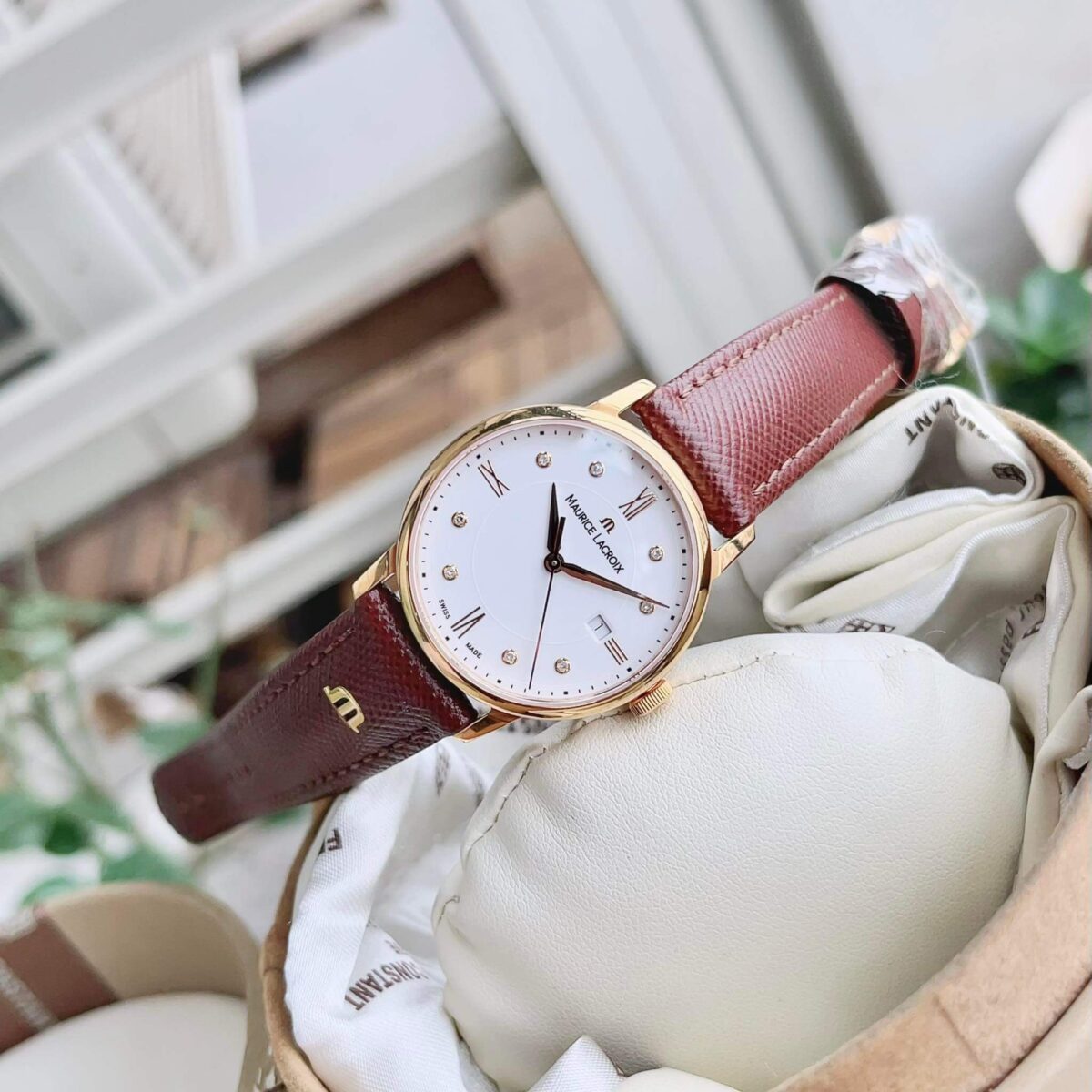 ĐỒNG HỒ NỮ Maurice Lacroix Eliros Date Ladies EL1094-PVP01-150-1
