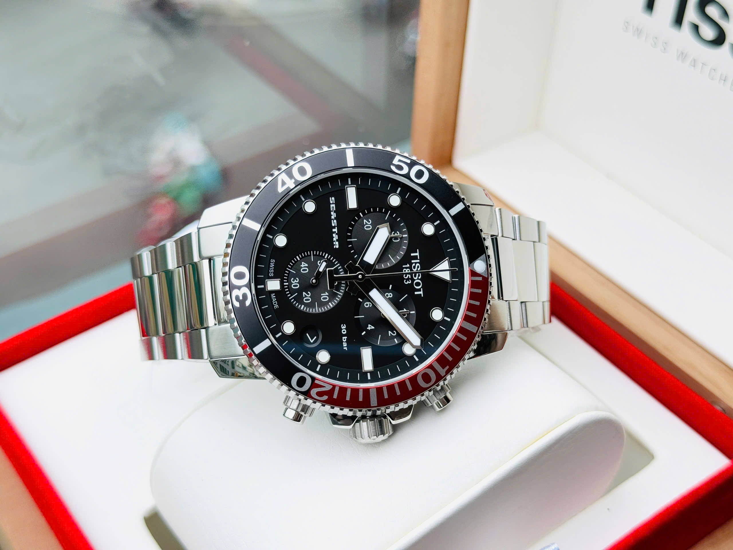 Ảnh 6 của ( ĐỒNG HỒ NAM ) Tissot Seastar 1000 Chronograph T120.417.11.051.01 ( T1204171105101 )