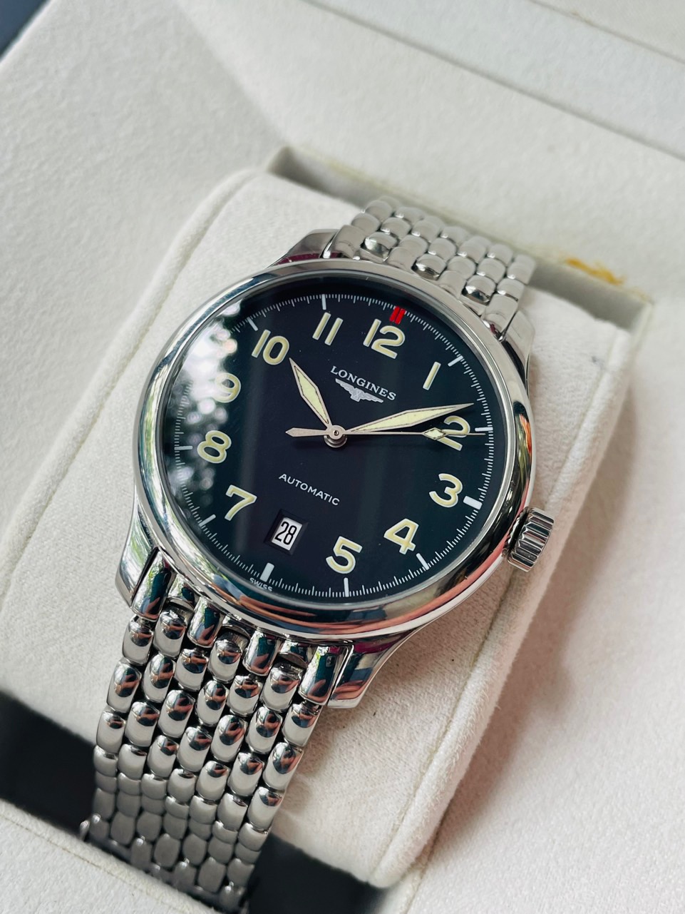 (DEAL LƯỚT) (ĐỒNG HỒ NAM) LONGINES Heritage Avigation Special Series L2.619.4 Automatic Men's_464087
